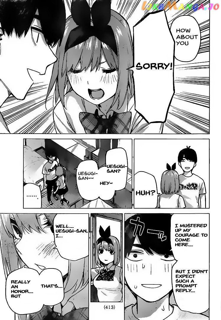 Go-Toubun No Hanayome chapter 114 - page 7