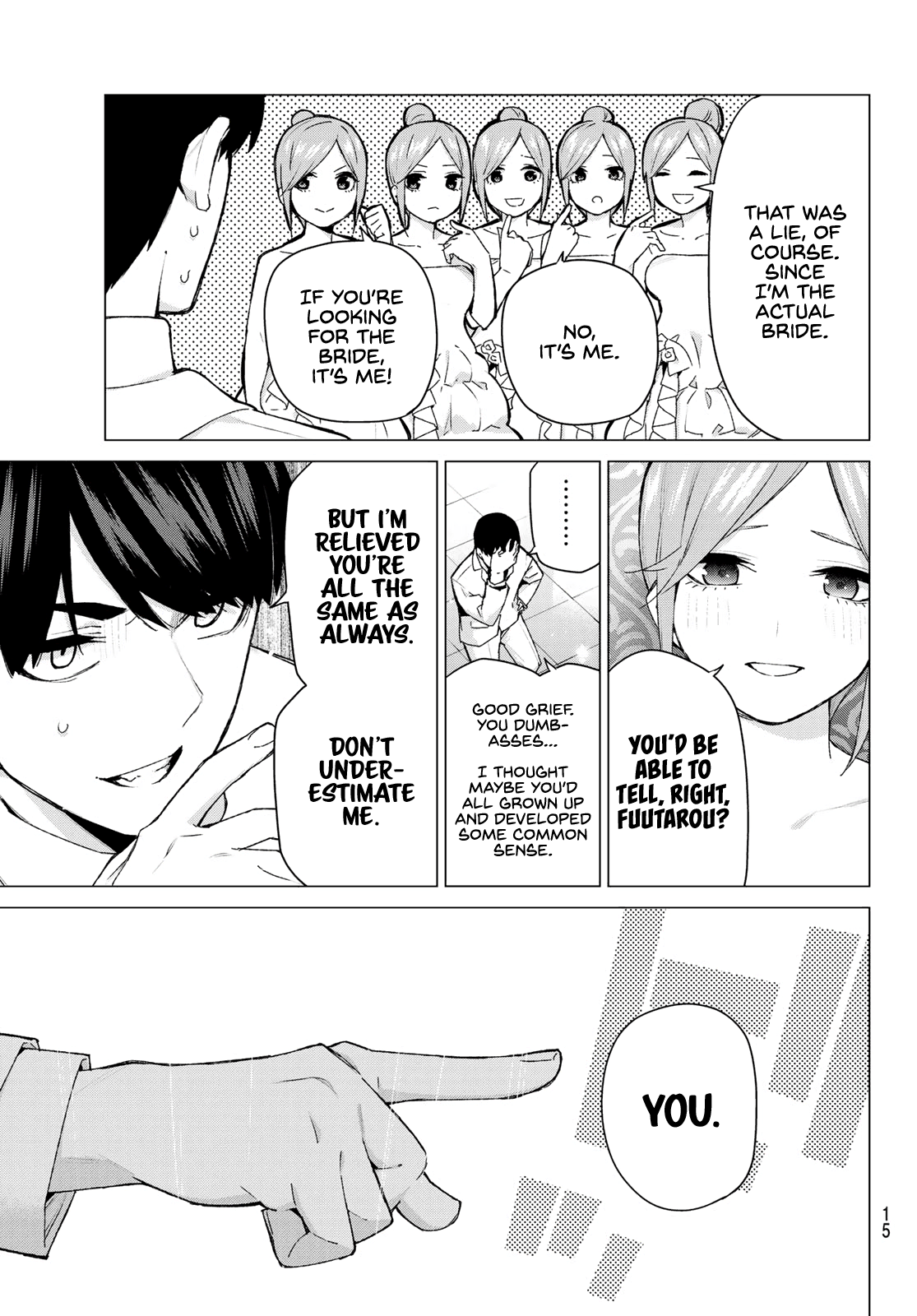 Go-Toubun No Hanayome chapter 122 - page 6