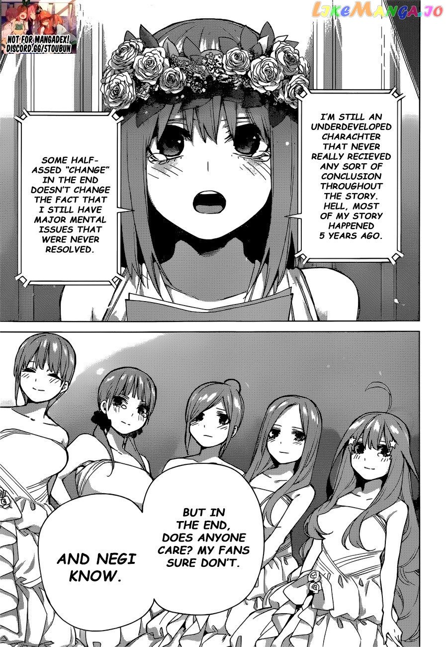 Go-Toubun No Hanayome chapter 122.1 - page 13