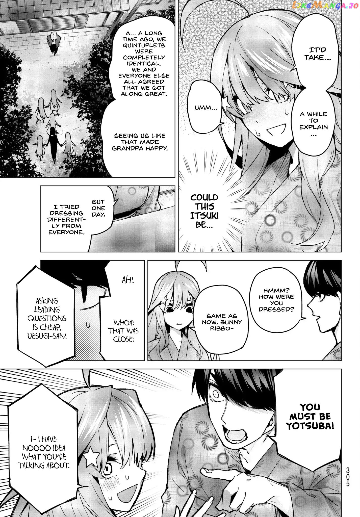 Go-Toubun No Hanayome chapter 64 - page 3