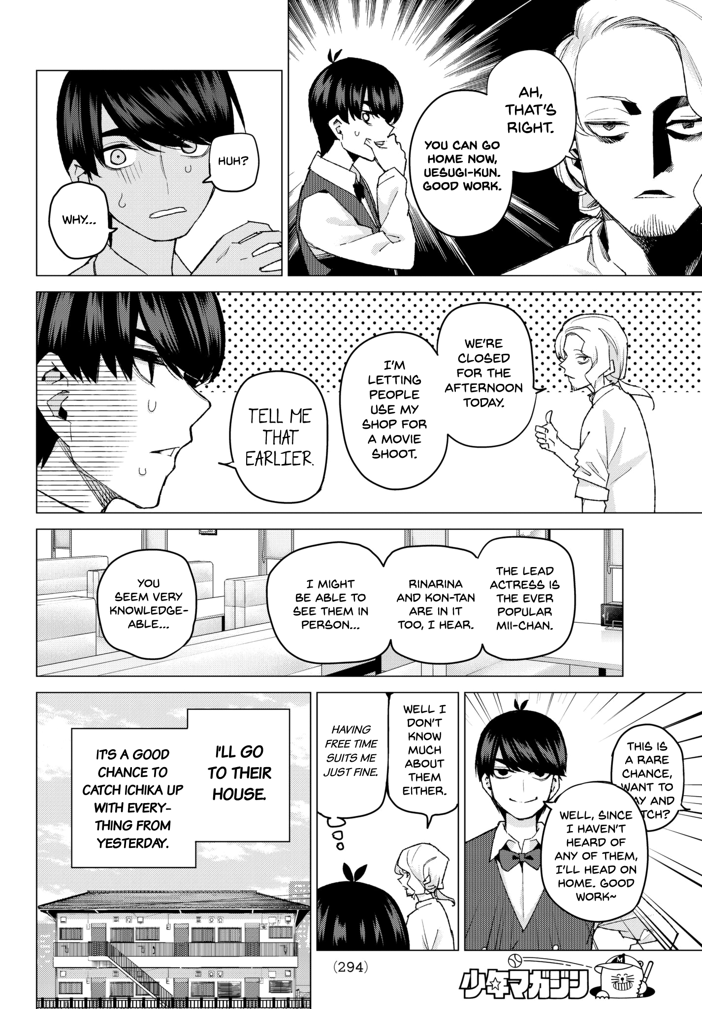 Go-Toubun No Hanayome chapter 52 - page 18