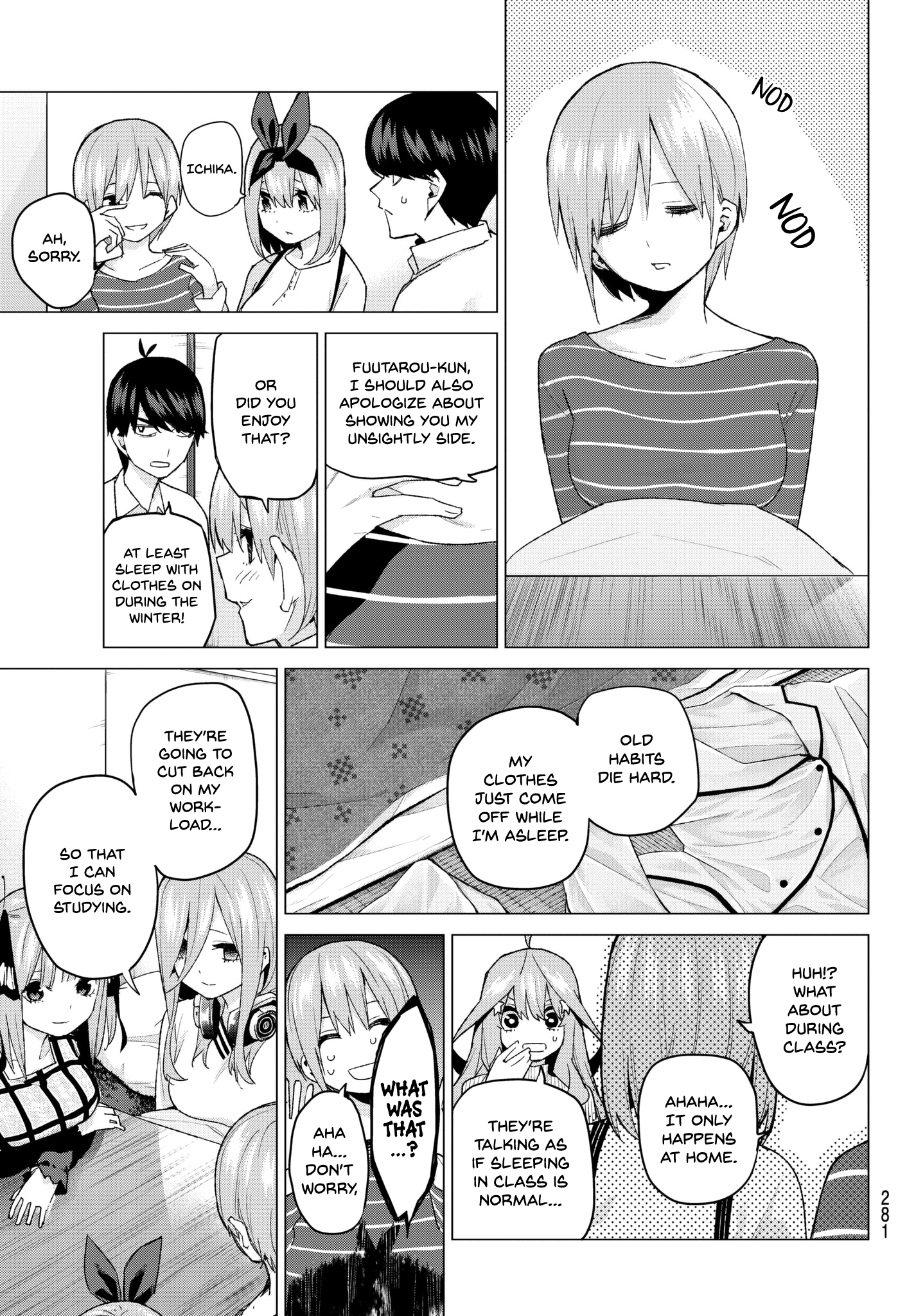 Go-Toubun No Hanayome chapter 52 - page 5