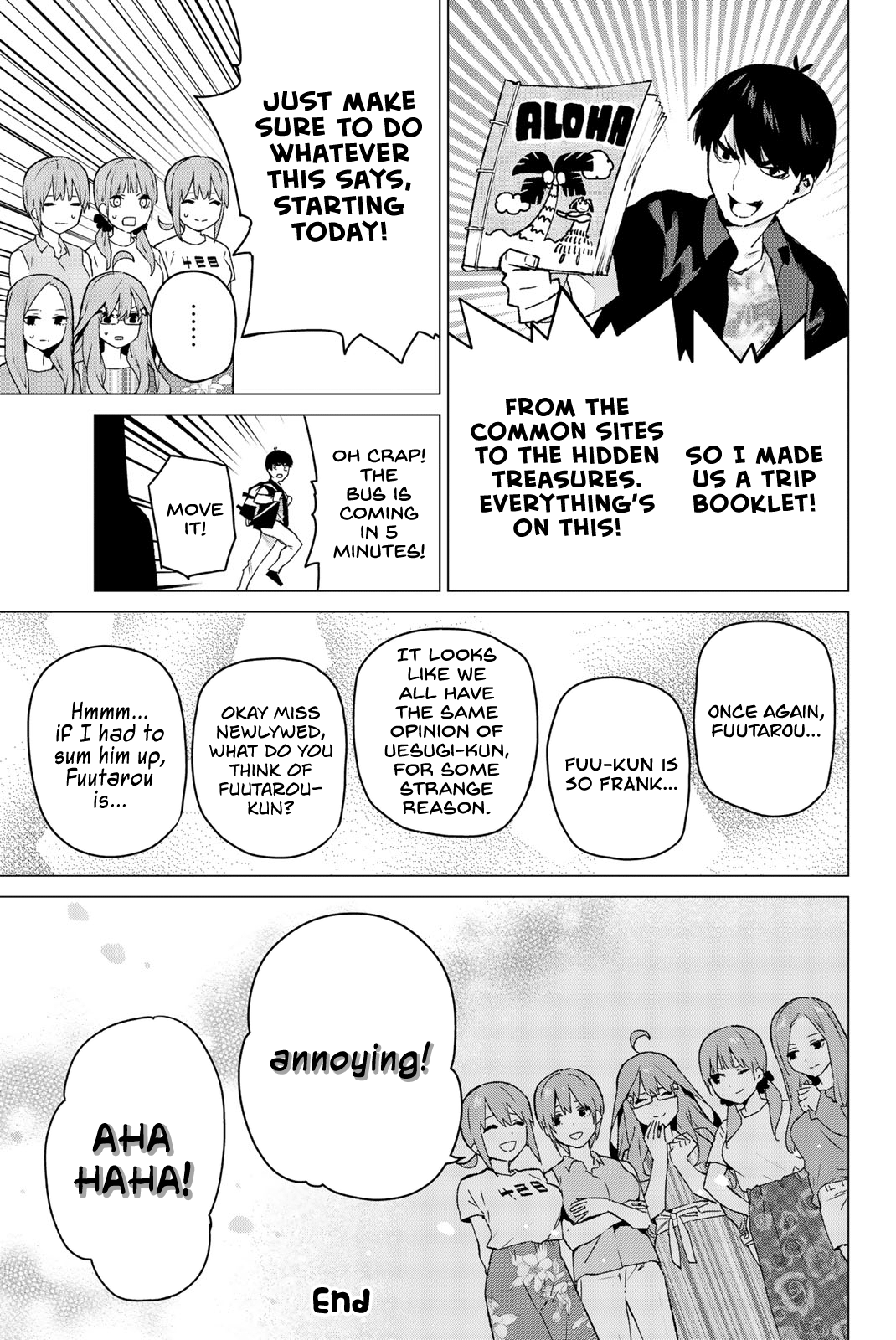 Go-Toubun No Hanayome chapter 122.5 - page 9