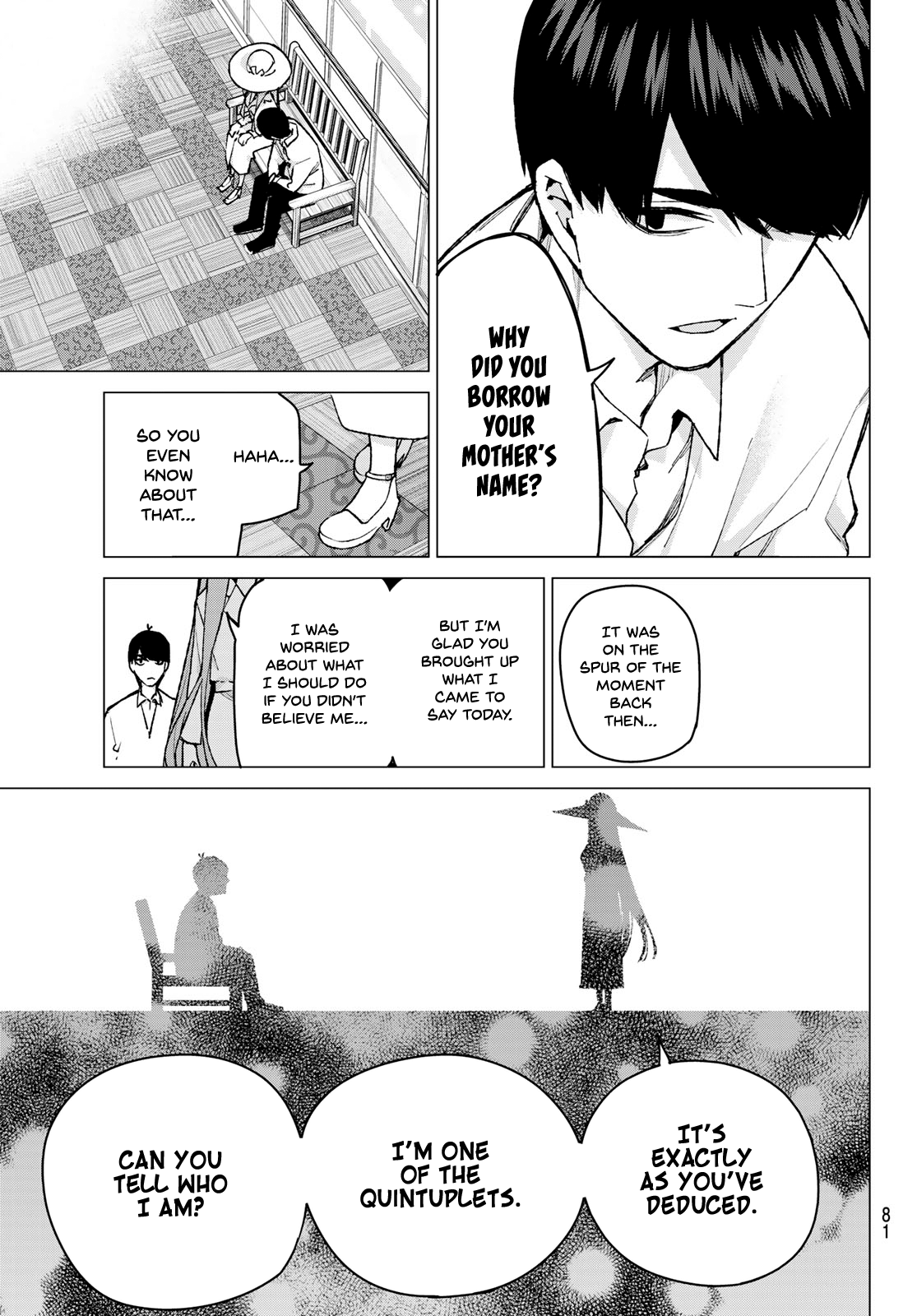 Go-Toubun No Hanayome chapter 79 - page 14