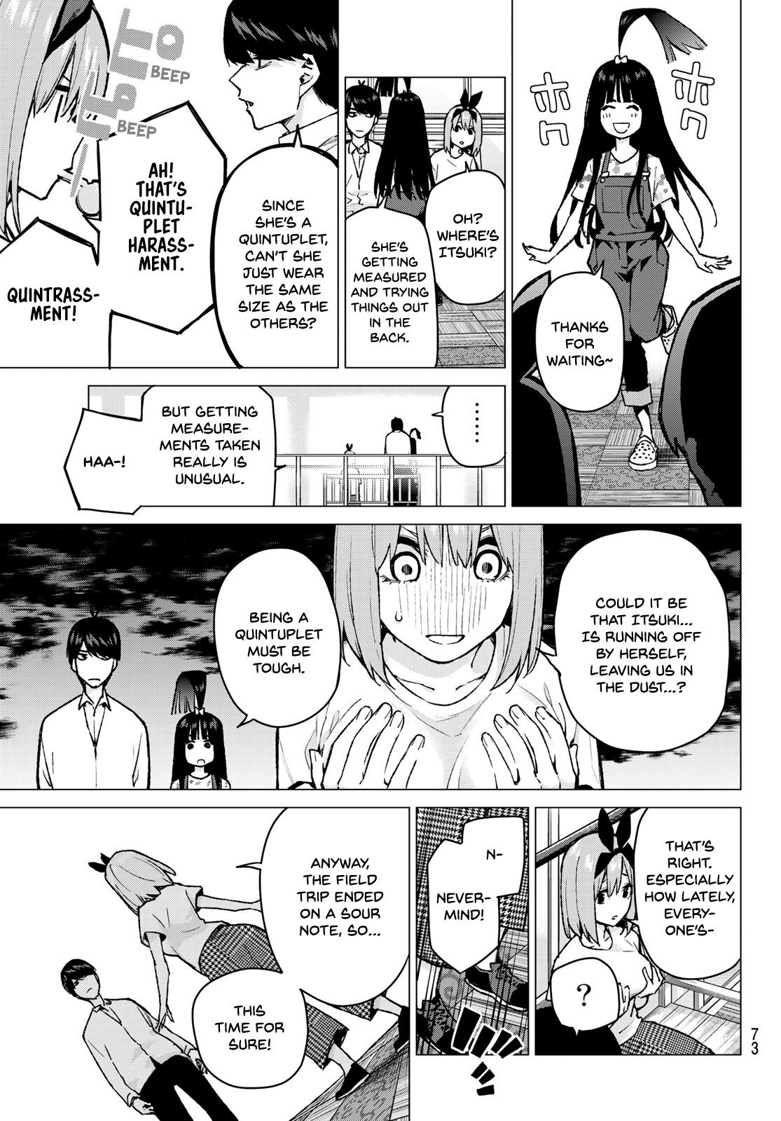 Go-Toubun No Hanayome chapter 79 - page 7