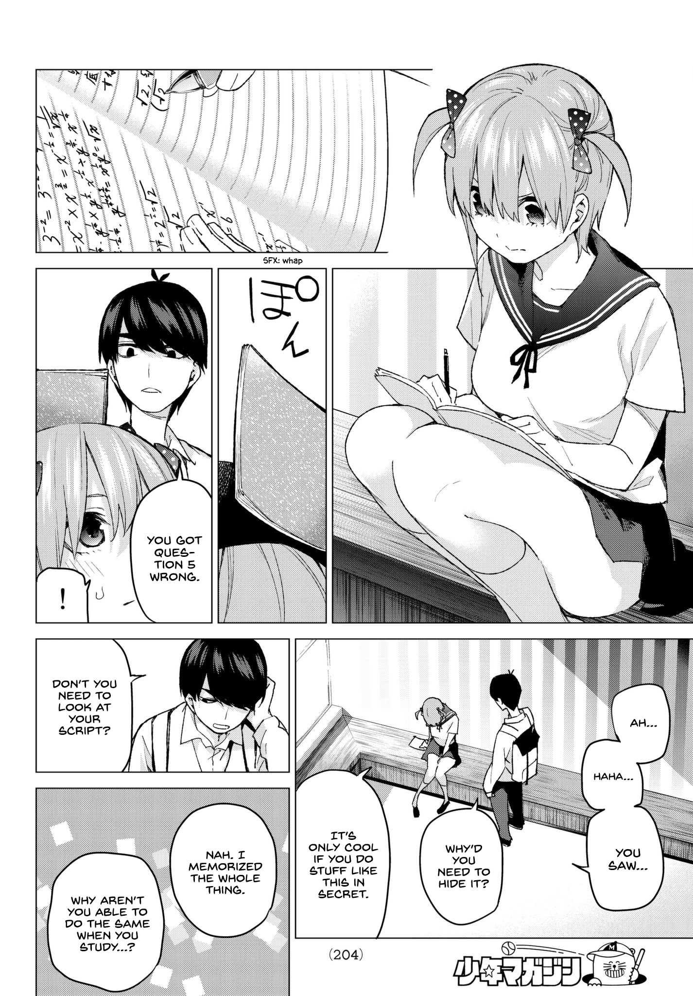 Go-Toubun No Hanayome chapter 53 - page 14