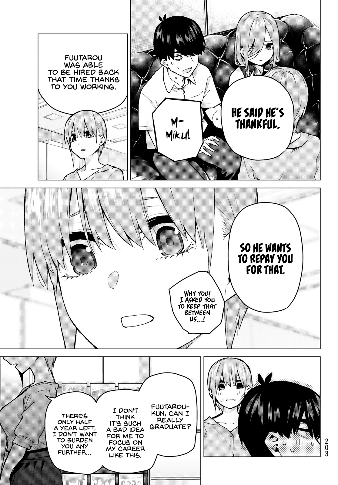 Go-Toubun No Hanayome chapter 95 - page 11