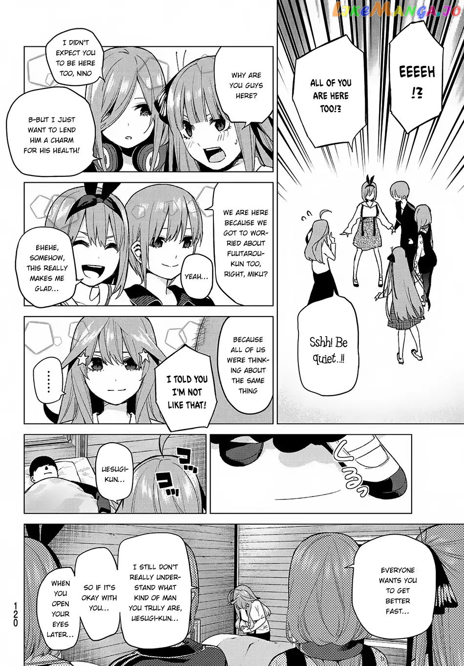 Go-Toubun No Hanayome chapter 31 - page 17