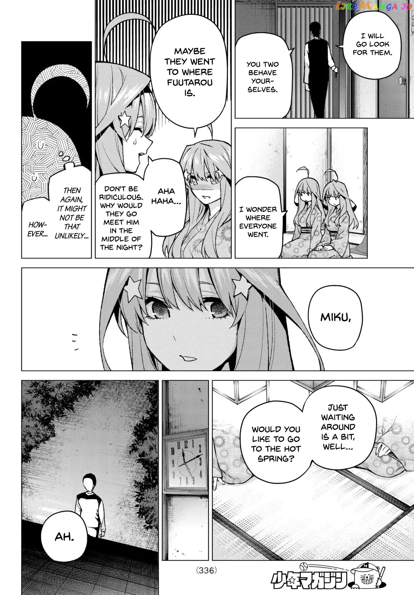 Go-Toubun No Hanayome chapter 66 - page 4