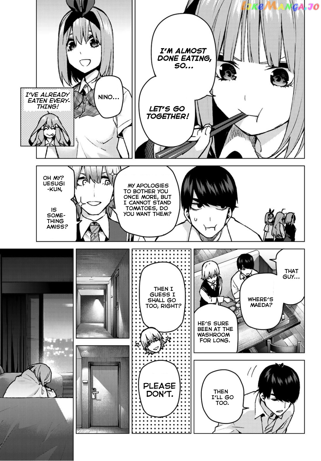 Go-Toubun No Hanayome chapter 81 - page 15