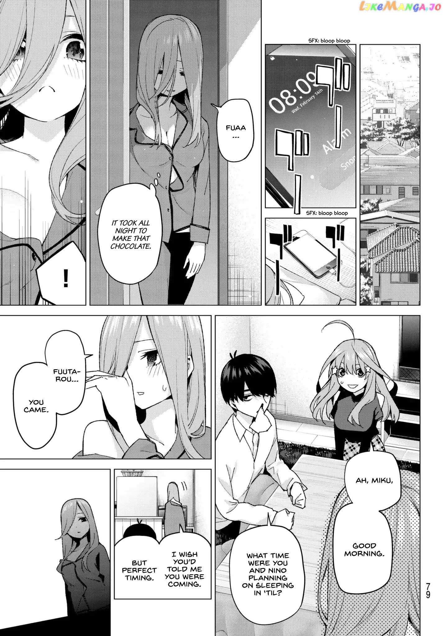 Go-Toubun No Hanayome chapter 55 - page 13