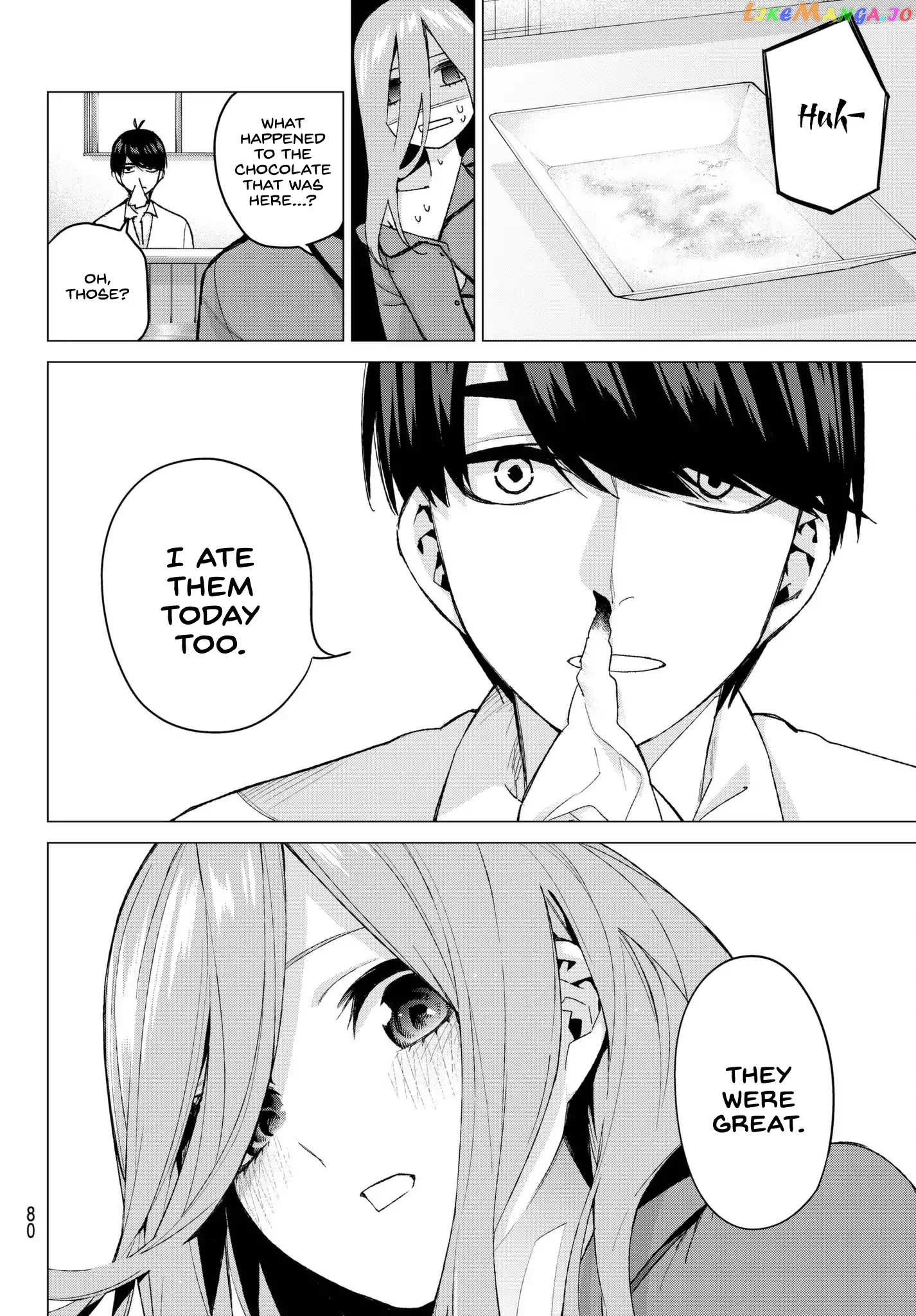 Go-Toubun No Hanayome chapter 55 - page 14