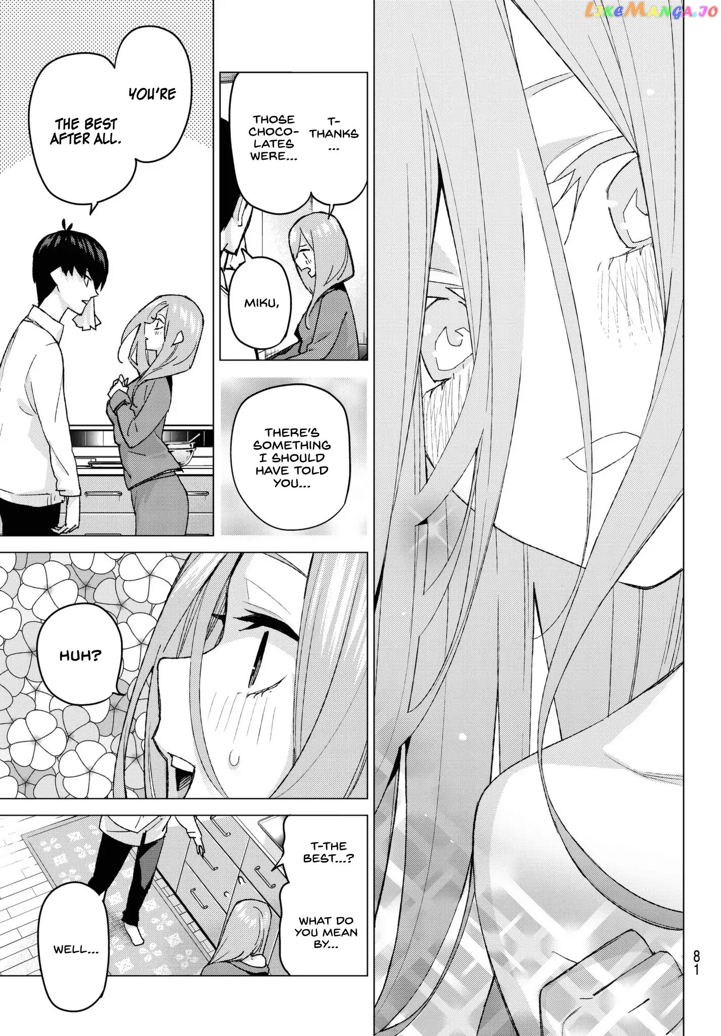 Go-Toubun No Hanayome chapter 55 - page 15