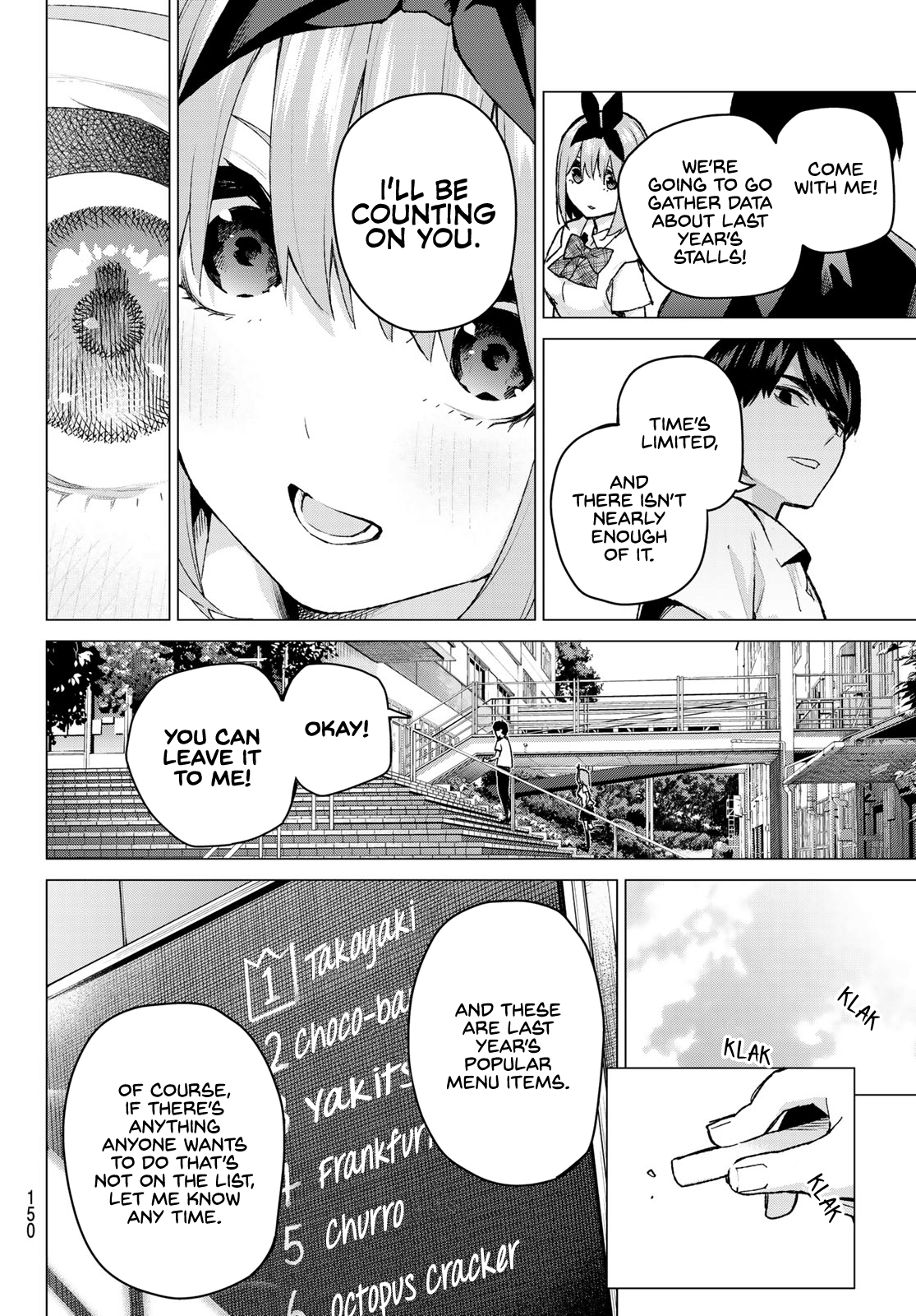 Go-Toubun No Hanayome chapter 96 - page 10