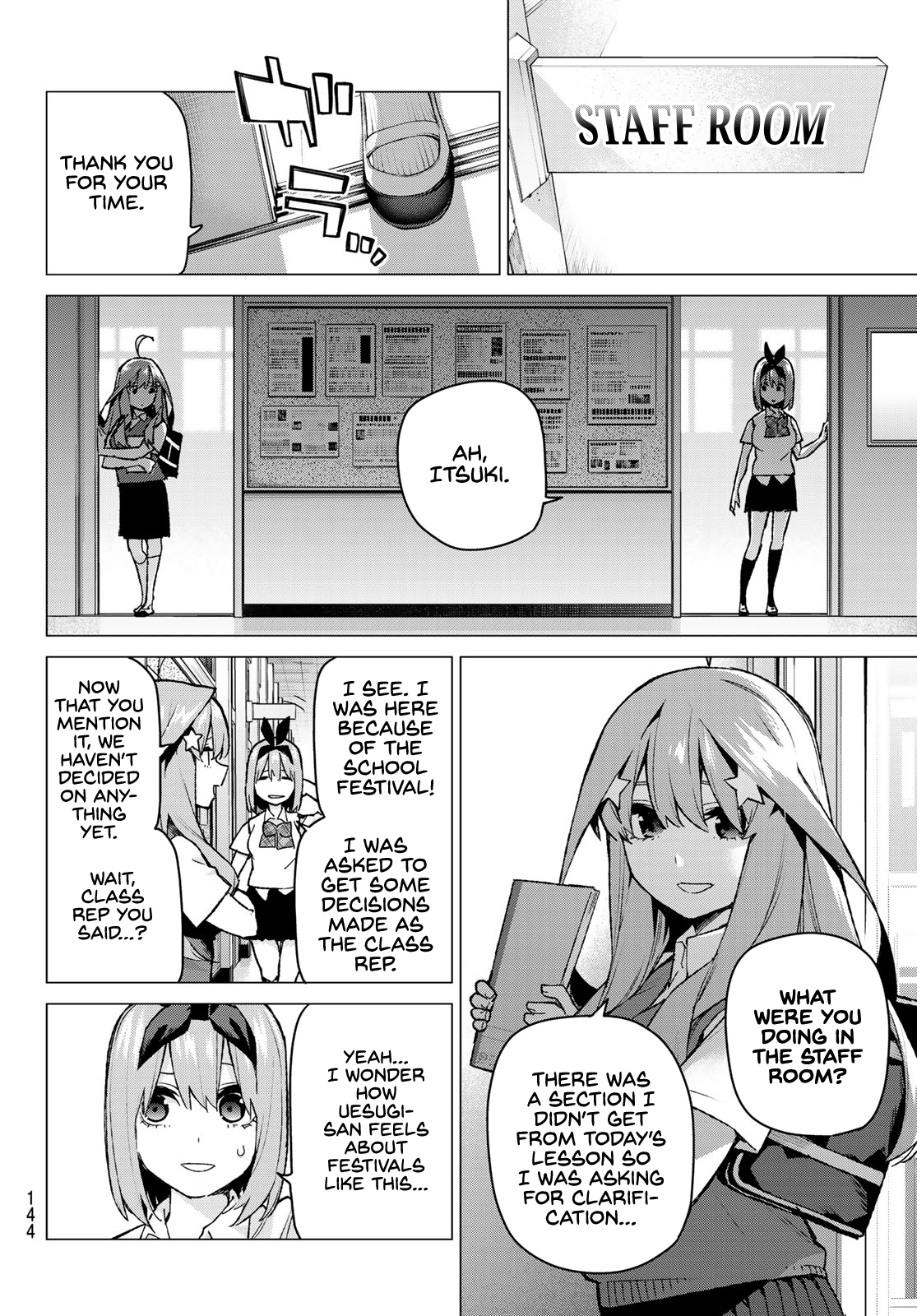 Go-Toubun No Hanayome chapter 96 - page 4