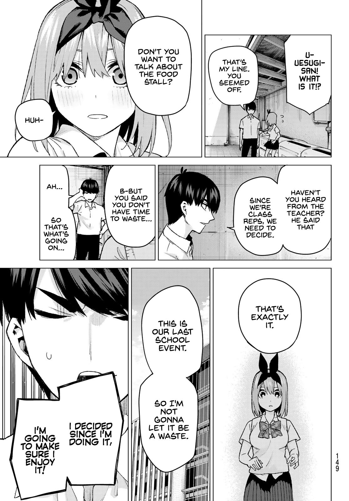 Go-Toubun No Hanayome chapter 96 - page 9