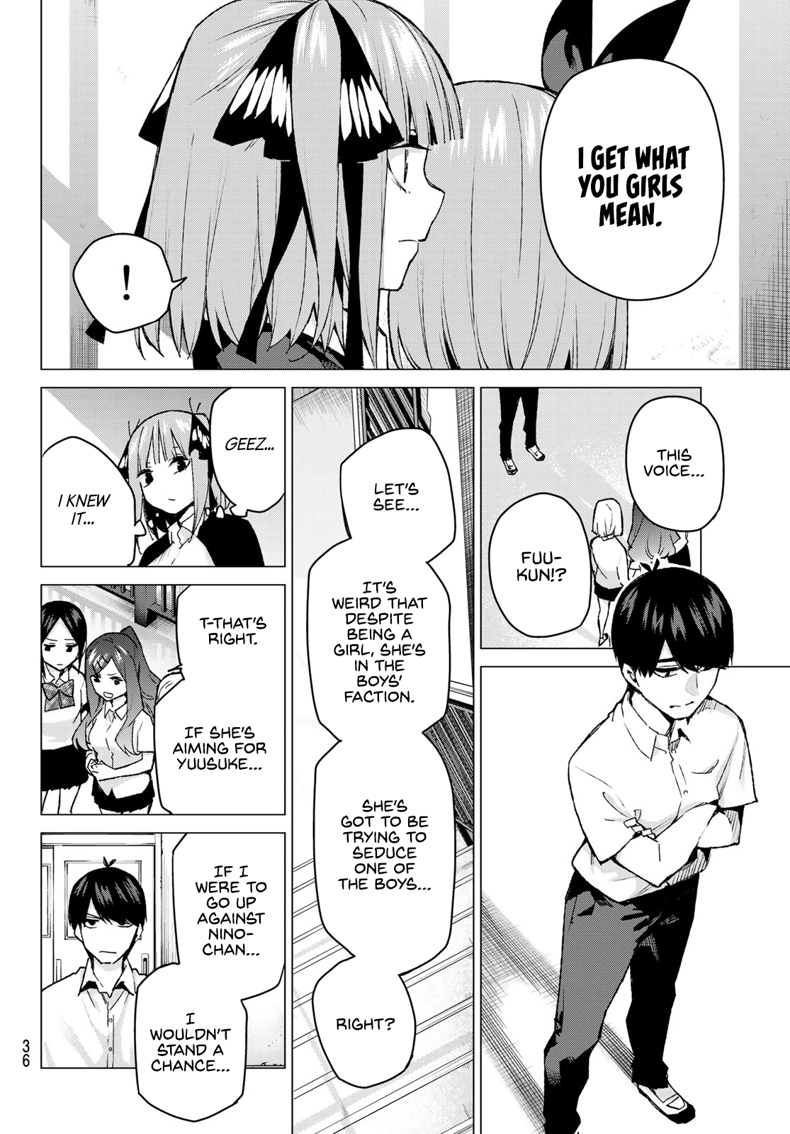 Go-Toubun No Hanayome chapter 97 - page 17