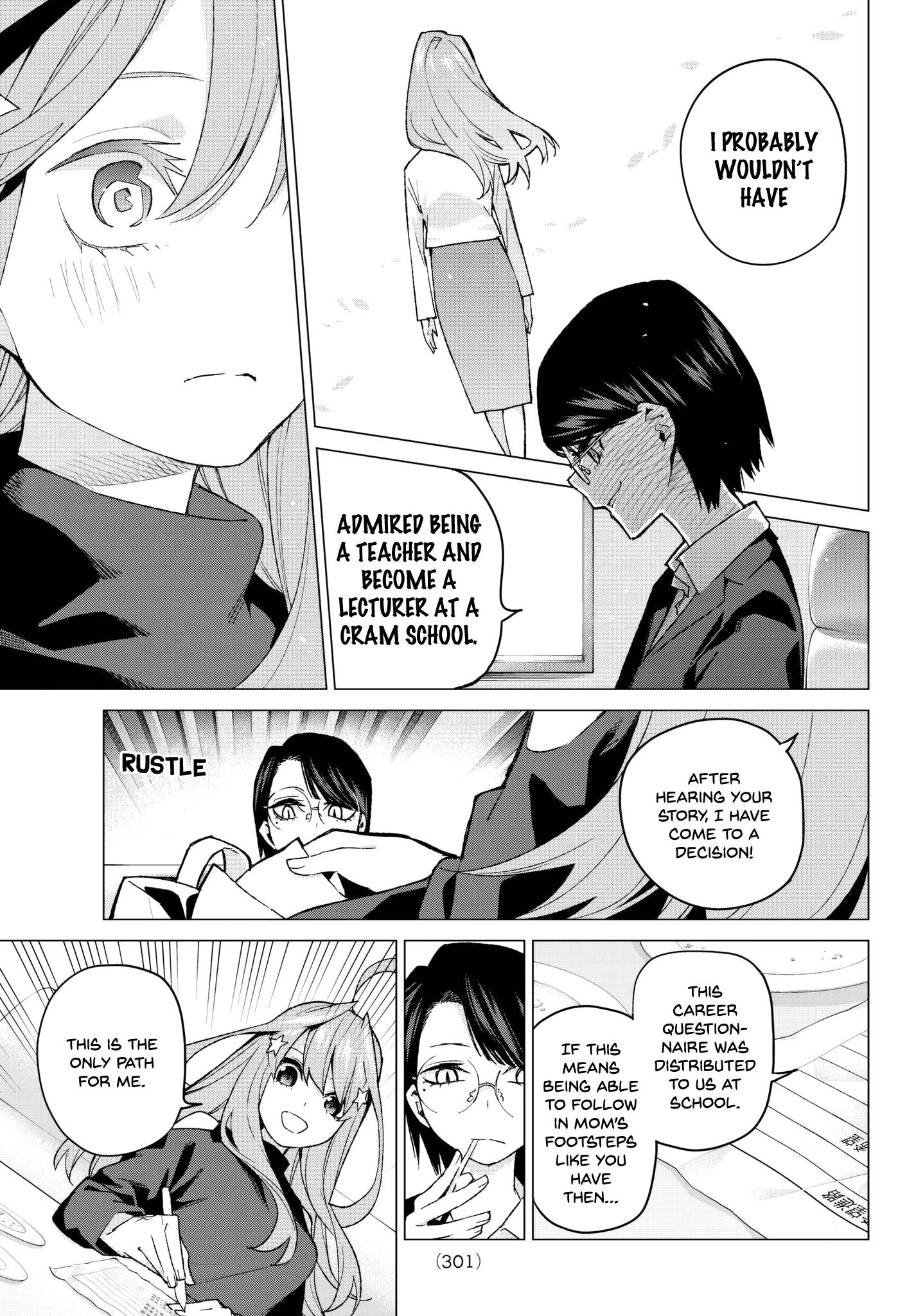 Go-Toubun No Hanayome chapter 57 - page 13