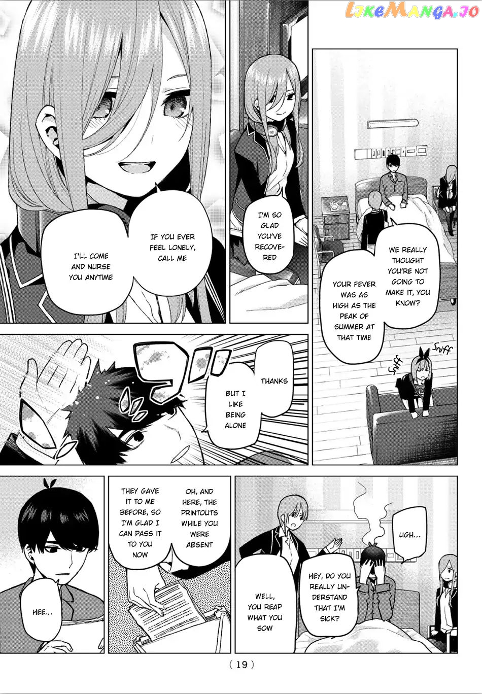 Go-Toubun No Hanayome chapter 33 - page 10