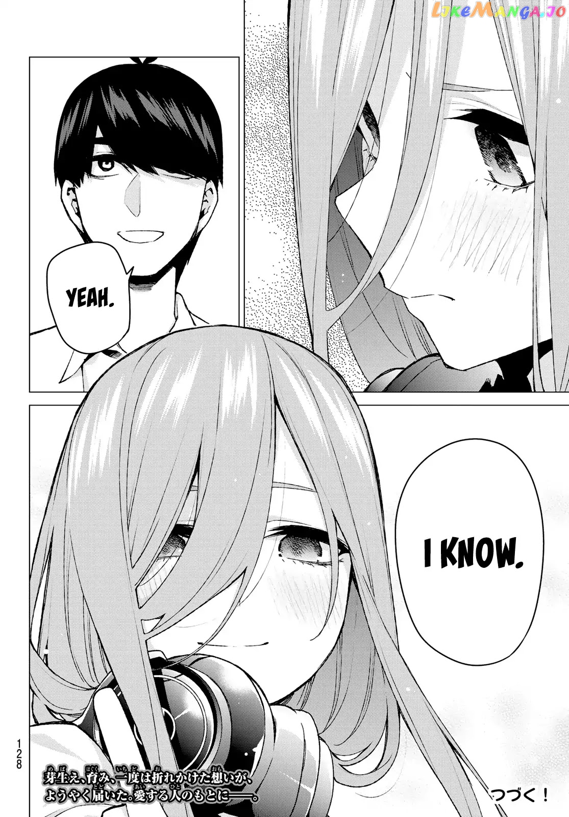 Go-Toubun No Hanayome chapter 84 - page 21