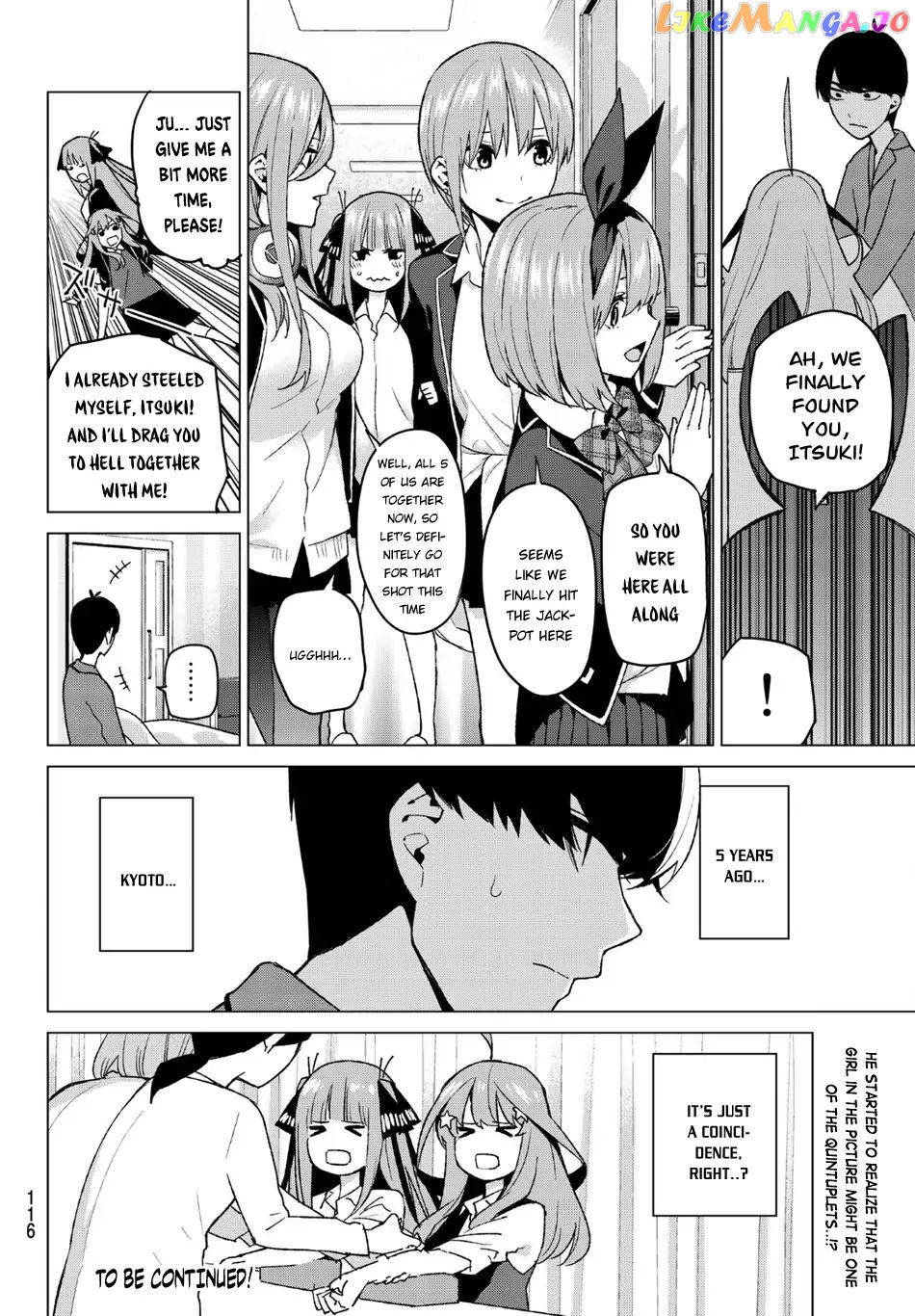 Go-Toubun No Hanayome chapter 34 - page 20