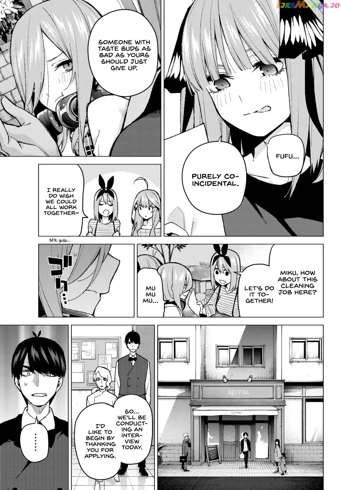 Go-Toubun No Hanayome chapter 69 - page 9