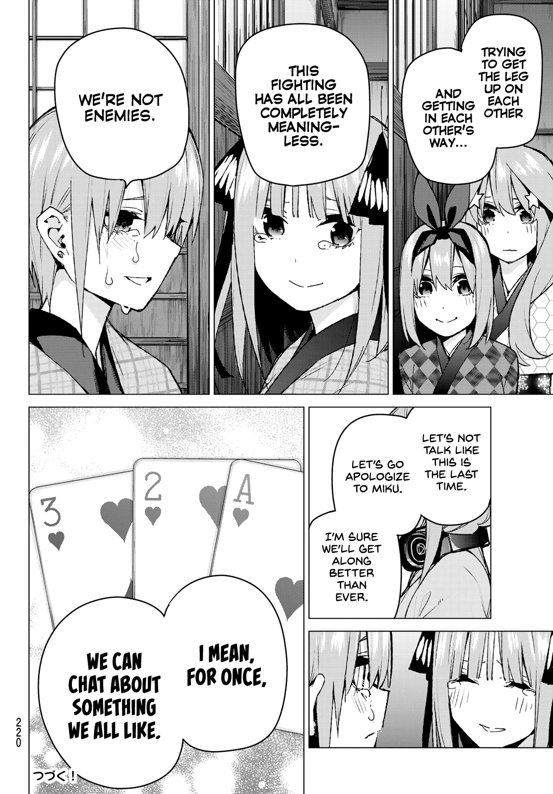 Go-Toubun No Hanayome chapter 85 - page 20