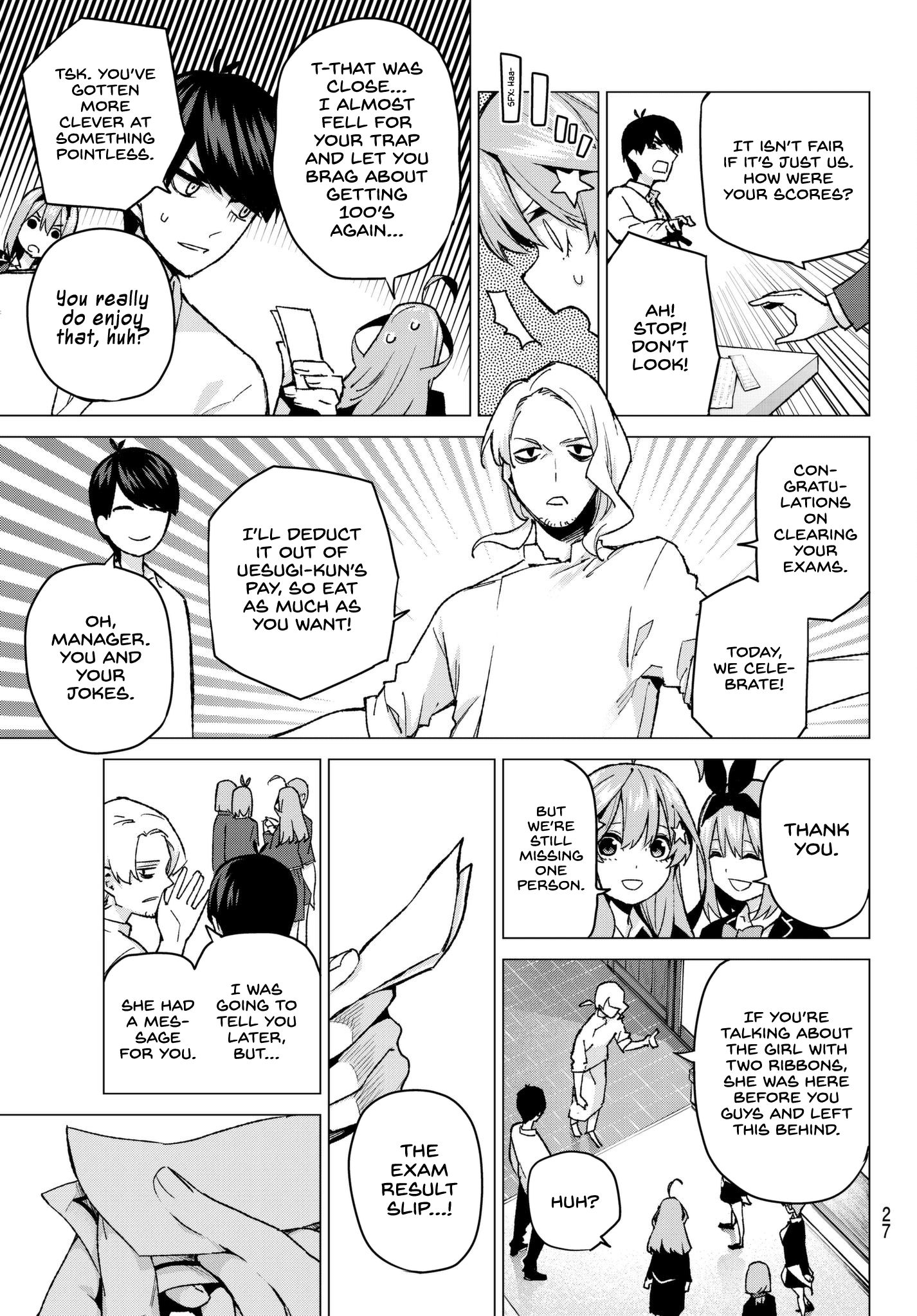 Go-Toubun No Hanayome chapter 59 - page 7