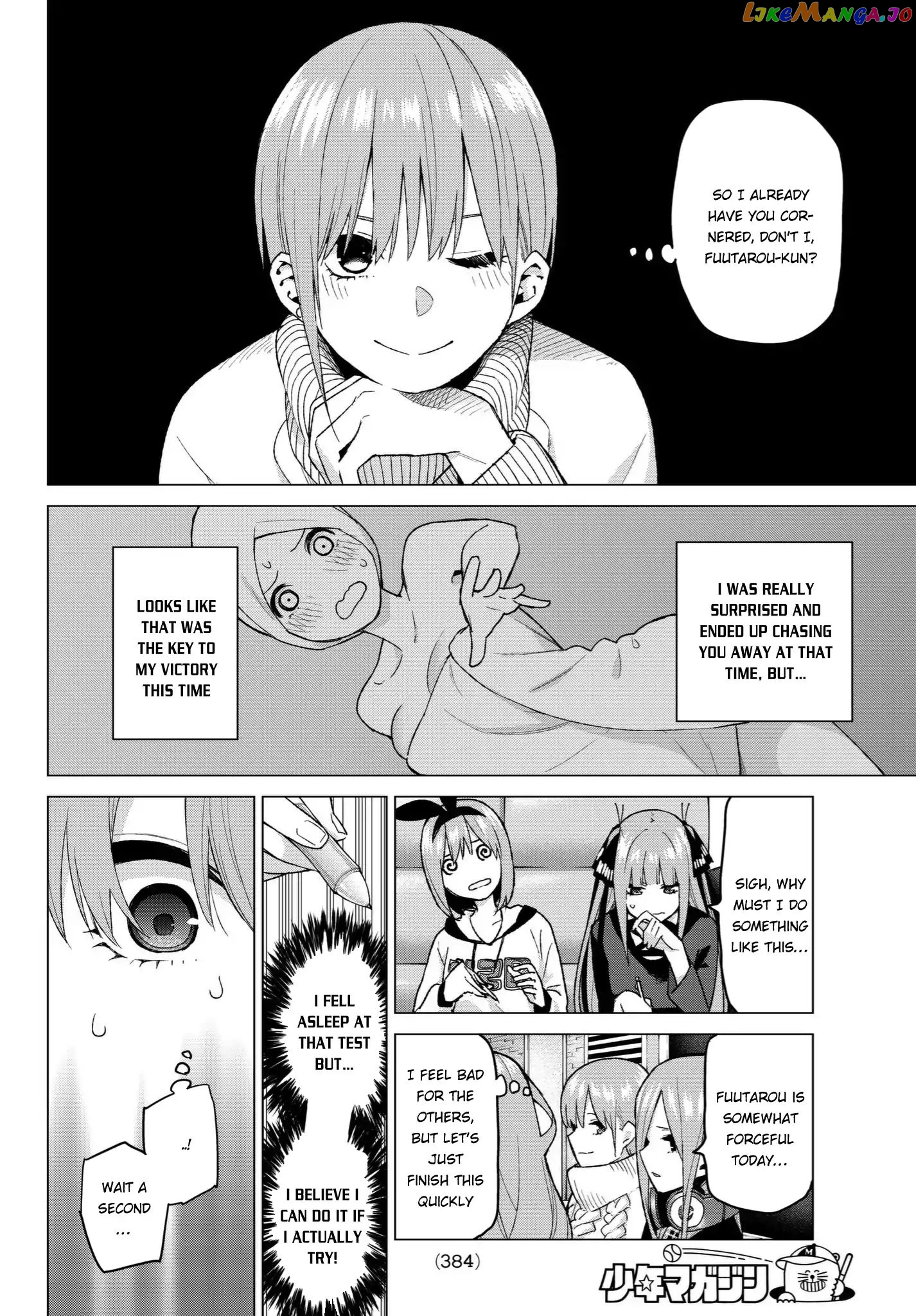 Go-Toubun No Hanayome chapter 35 - page 13