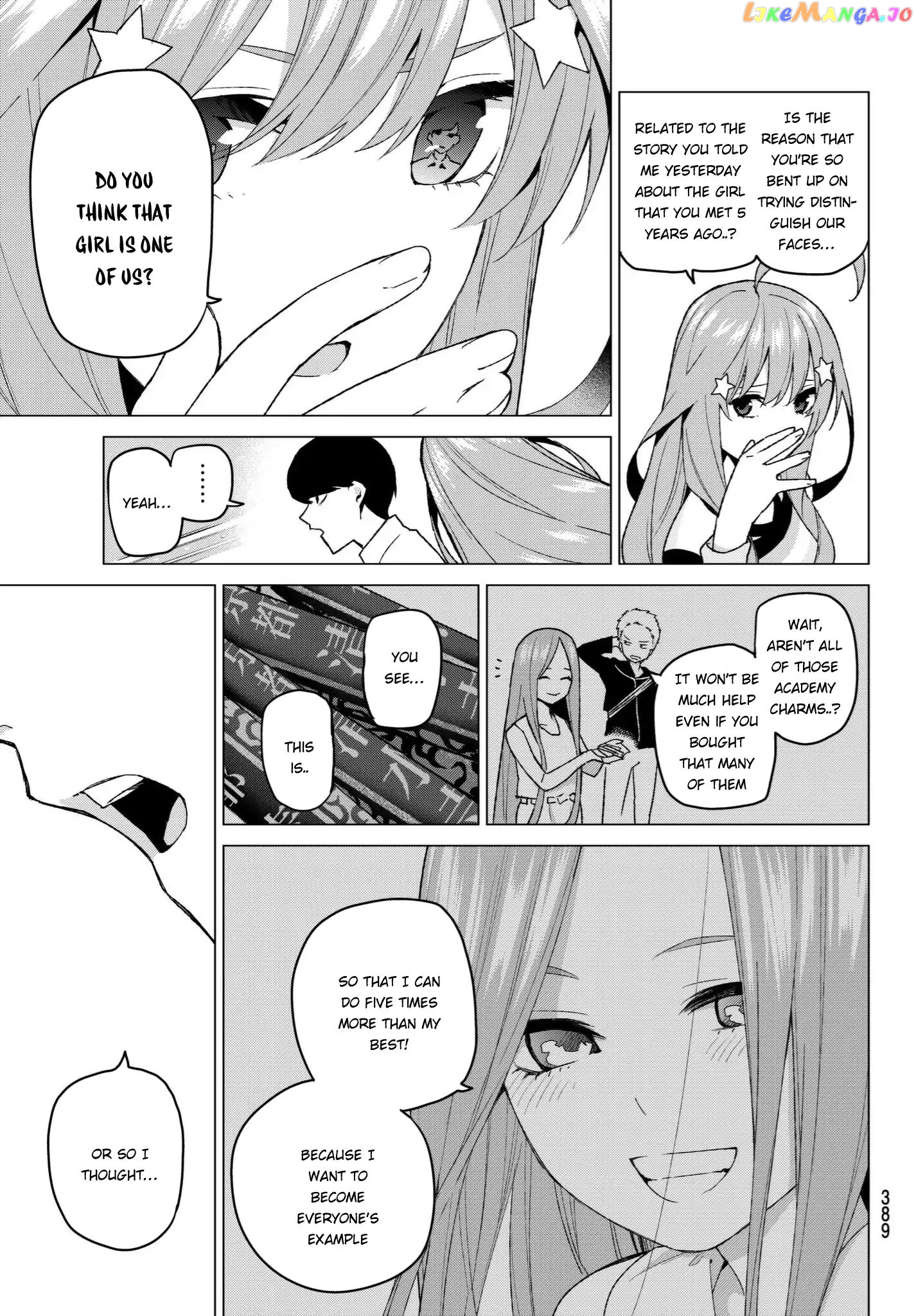 Go-Toubun No Hanayome chapter 35 - page 18