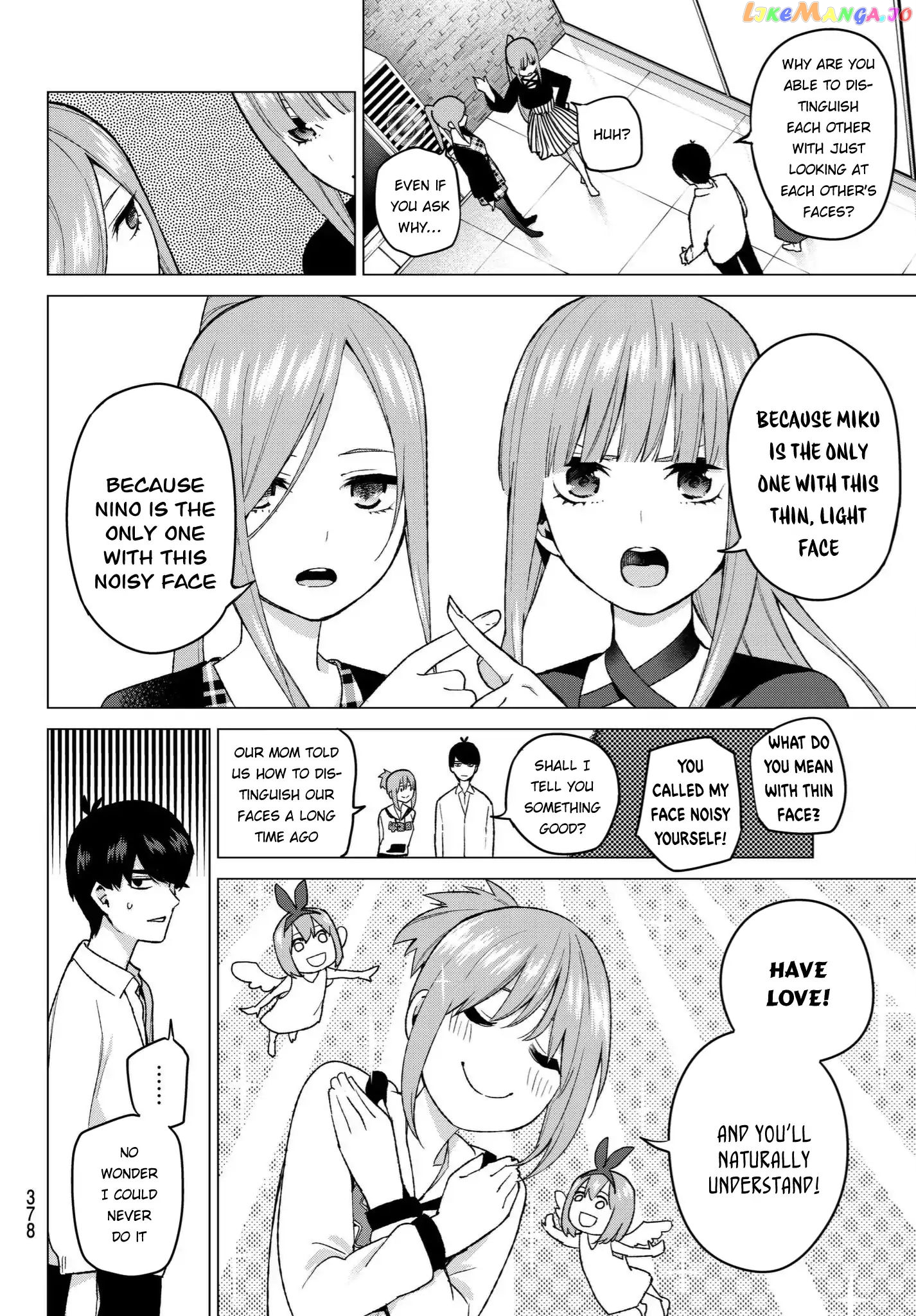 Go-Toubun No Hanayome chapter 35 - page 7