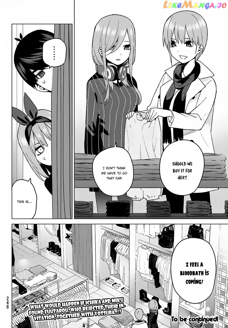 Go-Toubun No Hanayome chapter 36 - page 21