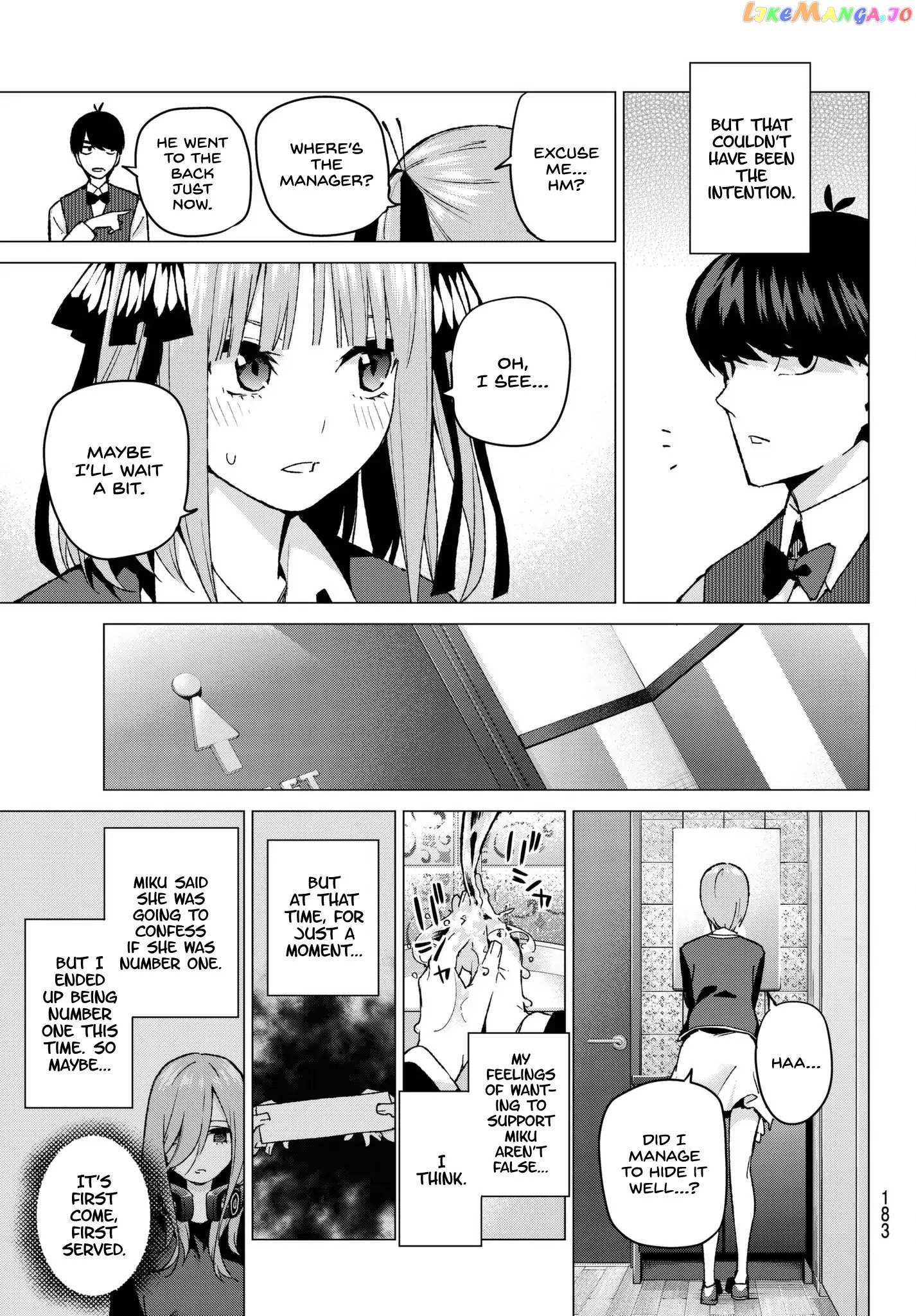 Go-Toubun No Hanayome chapter 60 - page 11