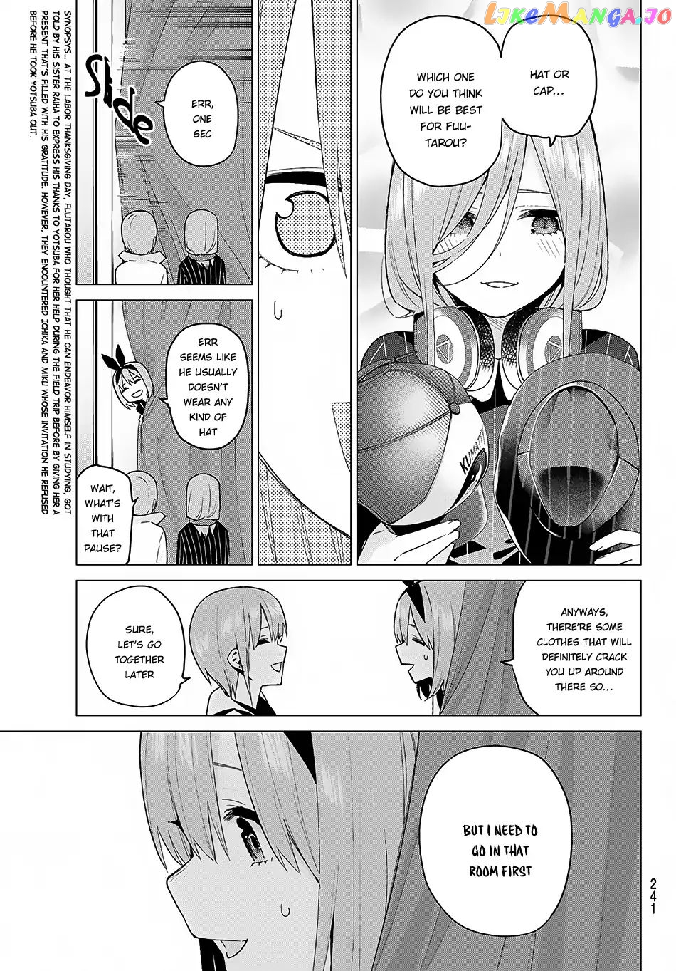 Go-Toubun No Hanayome chapter 37 - page 4