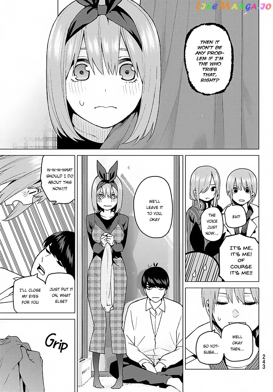 Go-Toubun No Hanayome chapter 37 - page 6