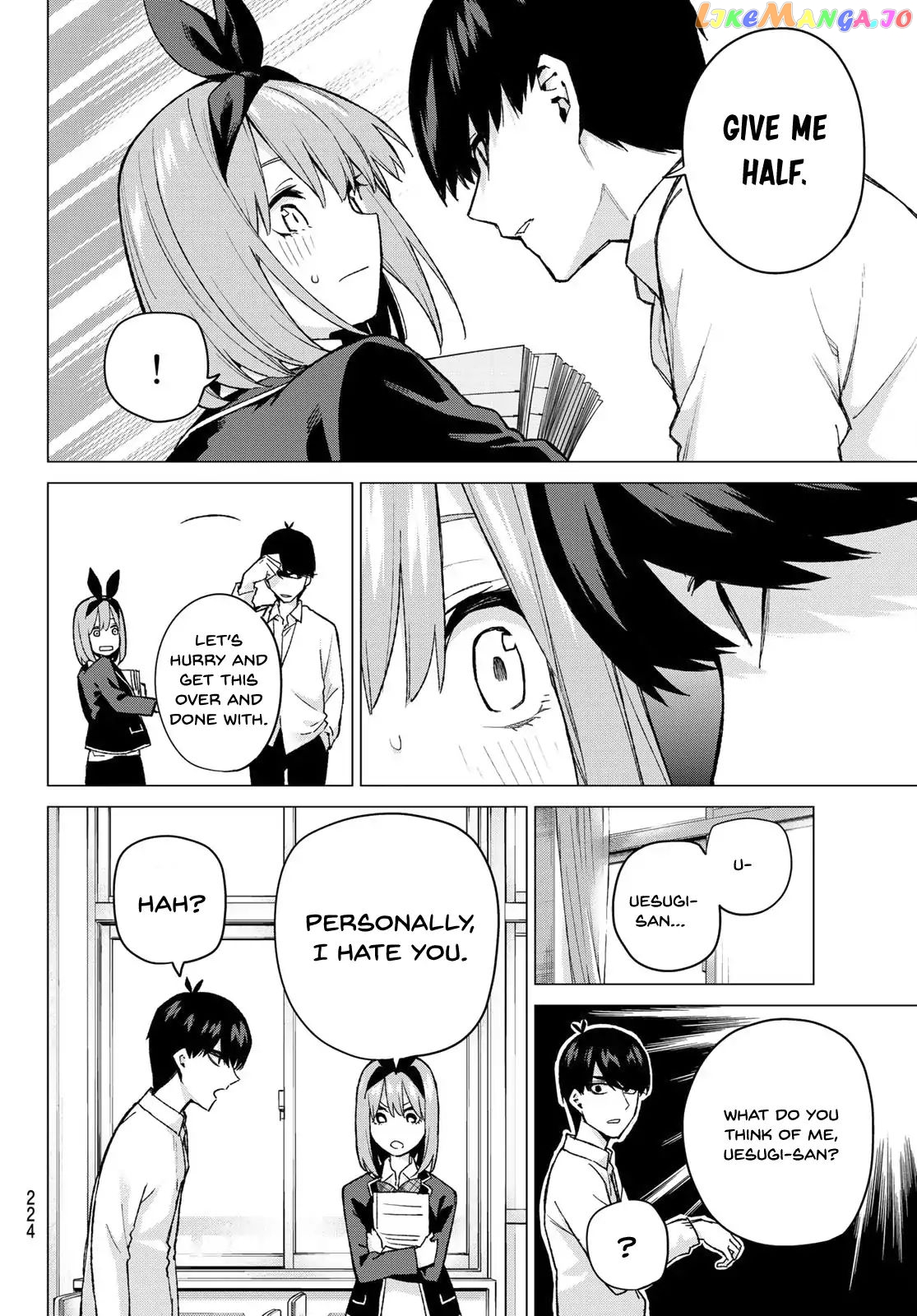 Go-Toubun No Hanayome chapter 72 - page 10