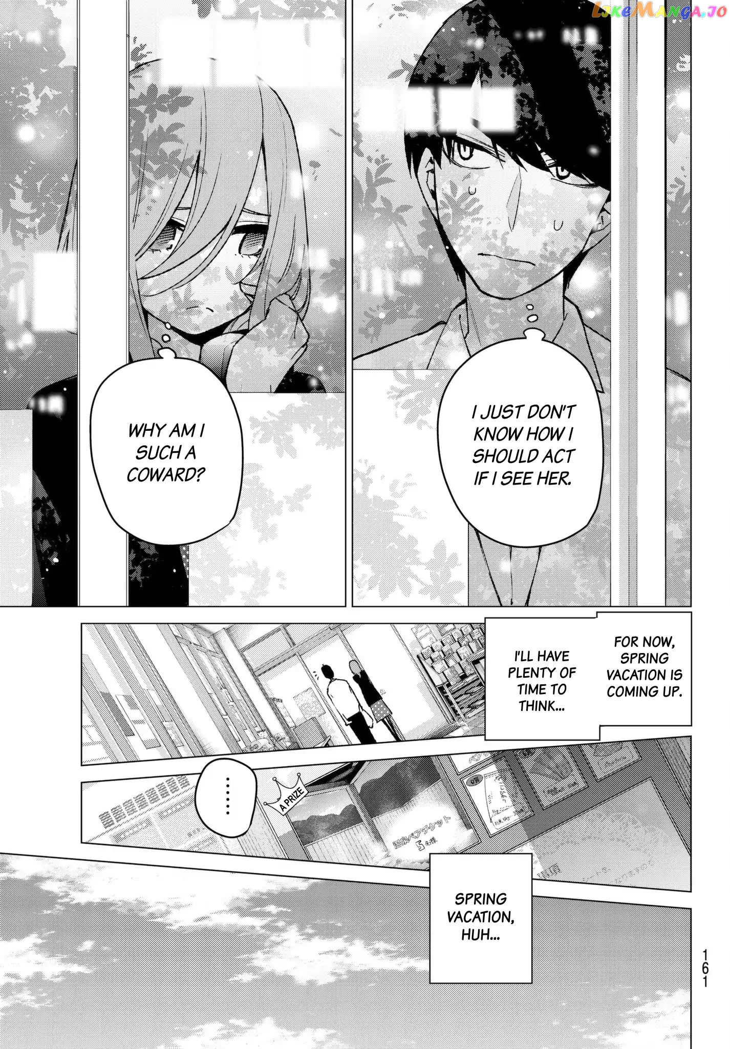 Go-Toubun No Hanayome chapter 61 - page 13