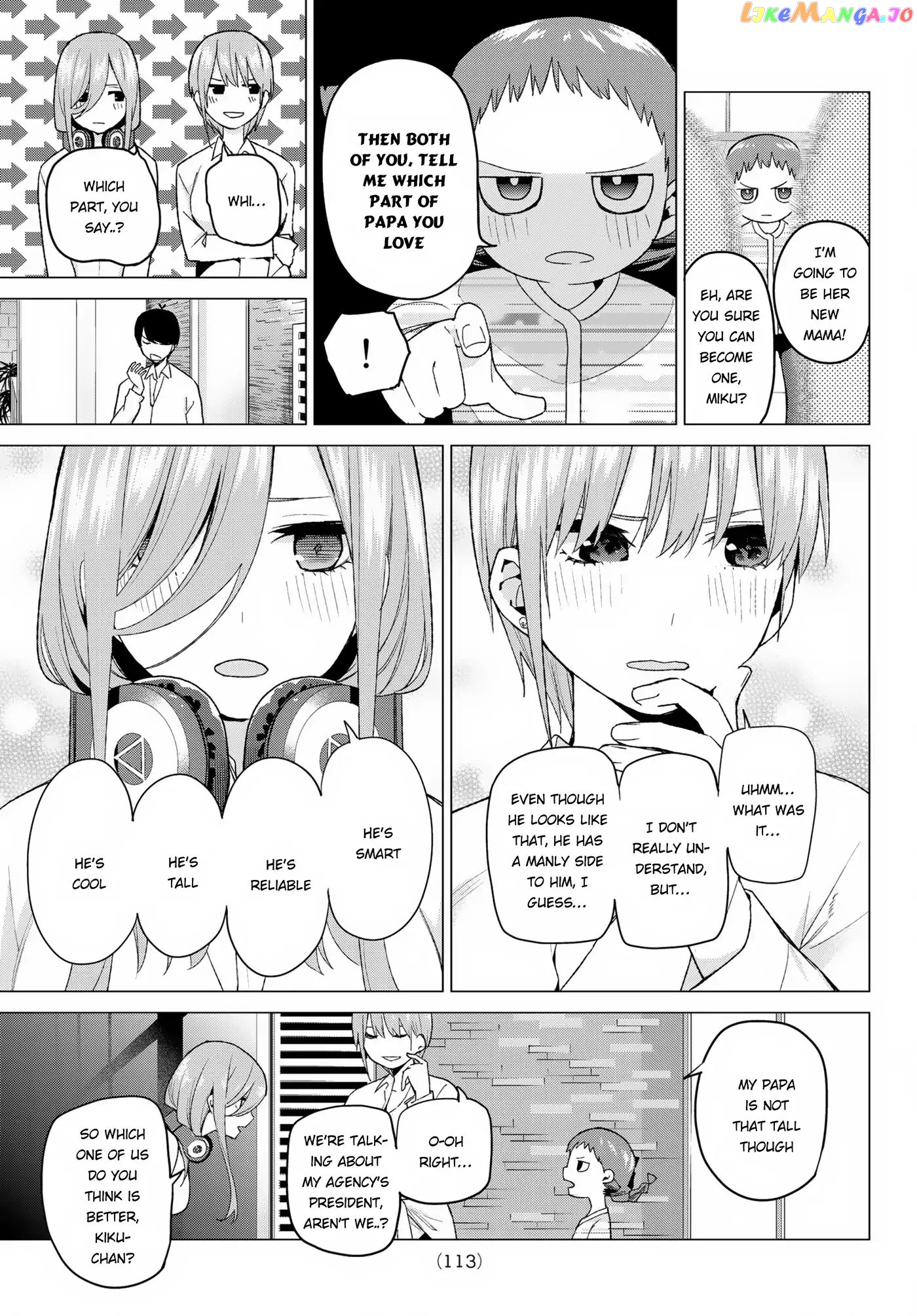 Go-Toubun No Hanayome chapter 38 - page 12