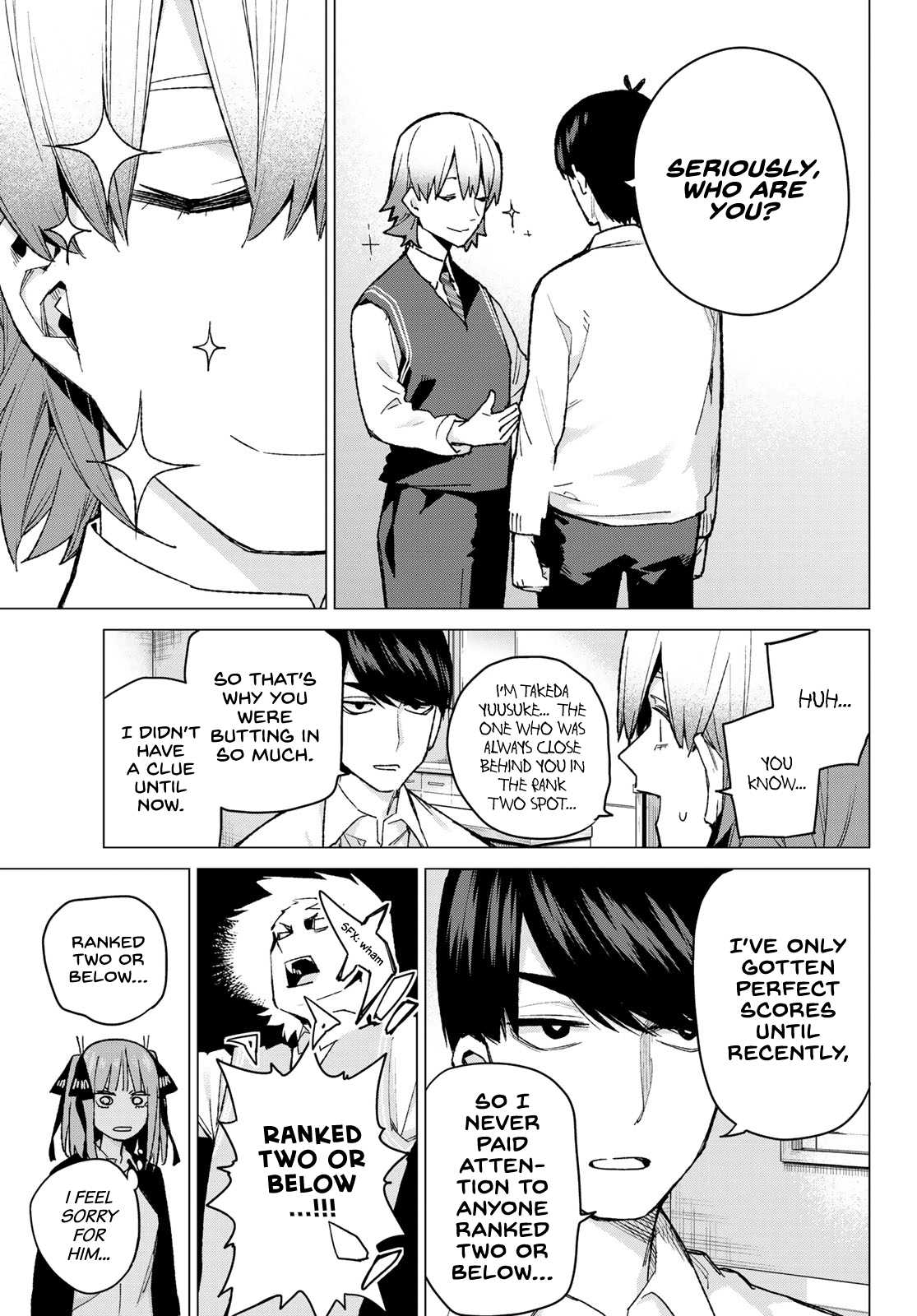 Go-Toubun No Hanayome chapter 73 - page 13