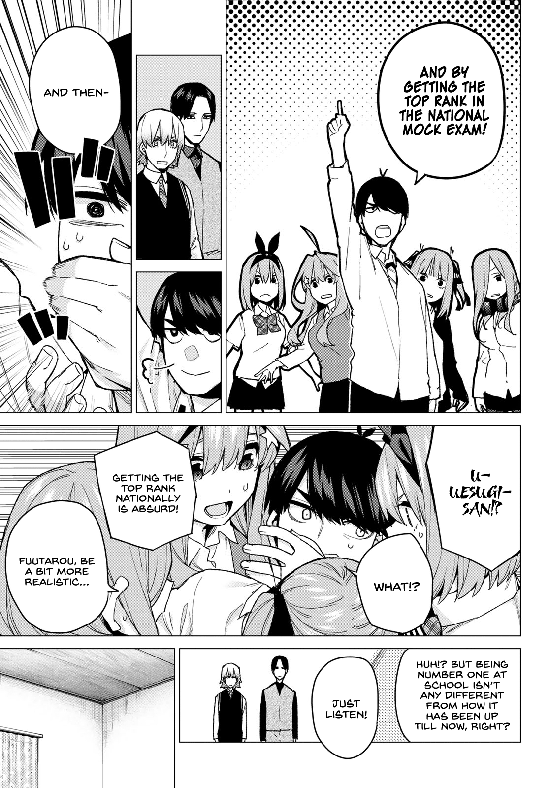 Go-Toubun No Hanayome chapter 73 - page 19