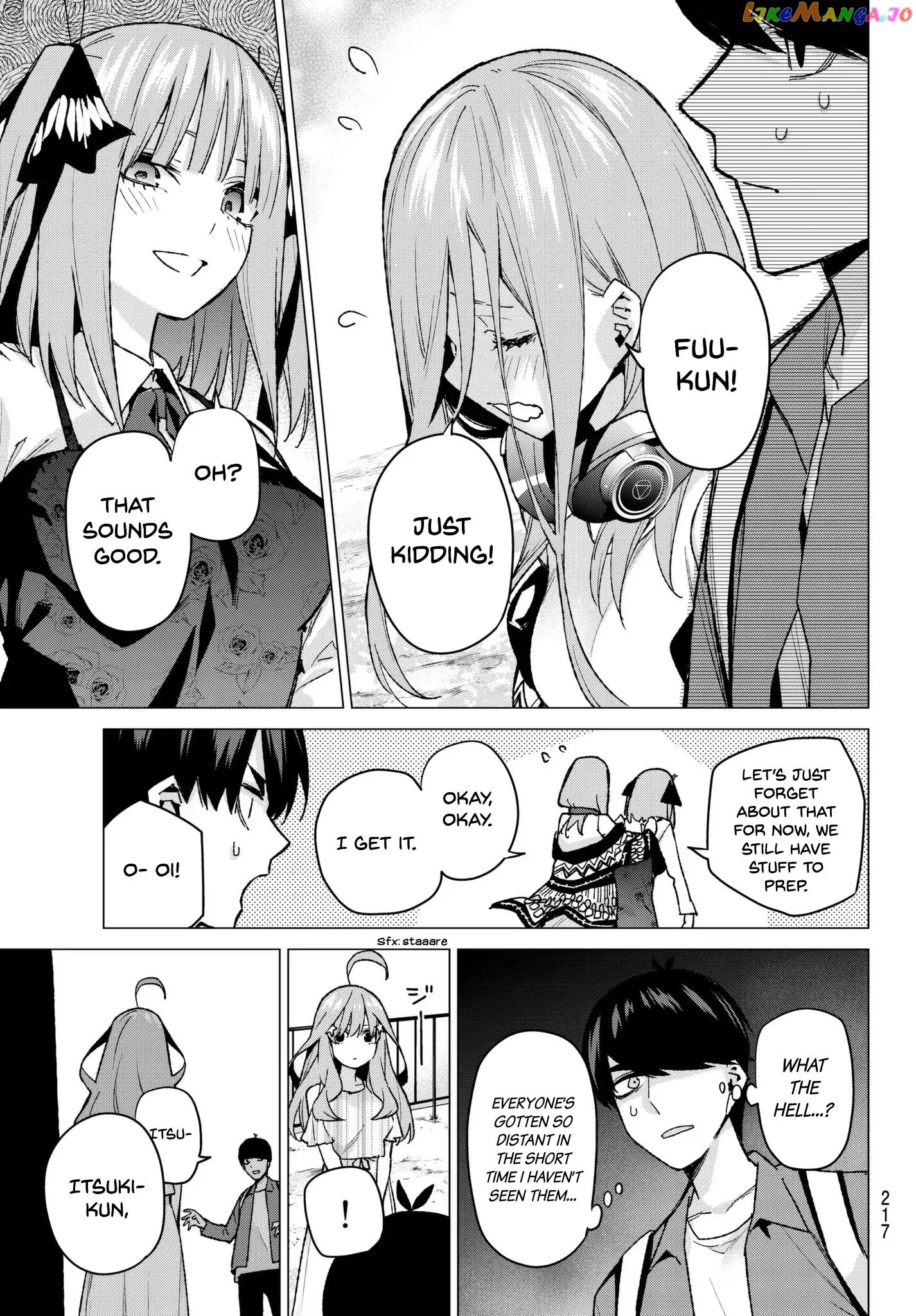 Go-Toubun No Hanayome chapter 62 - page 5