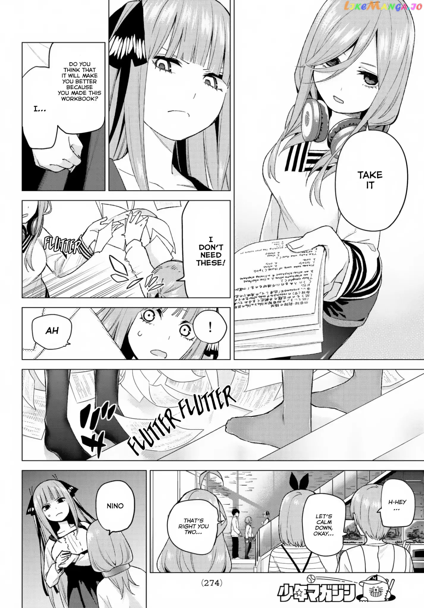 Go-Toubun No Hanayome chapter 39 - page 17