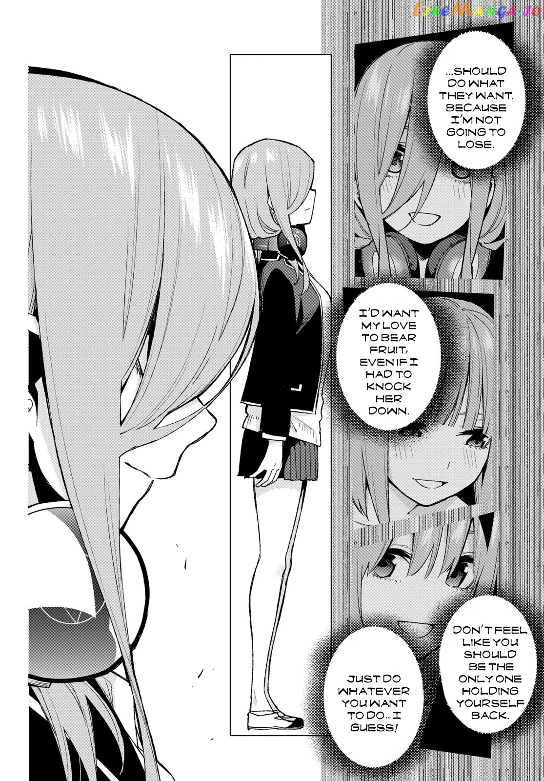 Go-Toubun No Hanayome chapter 74 - page 16