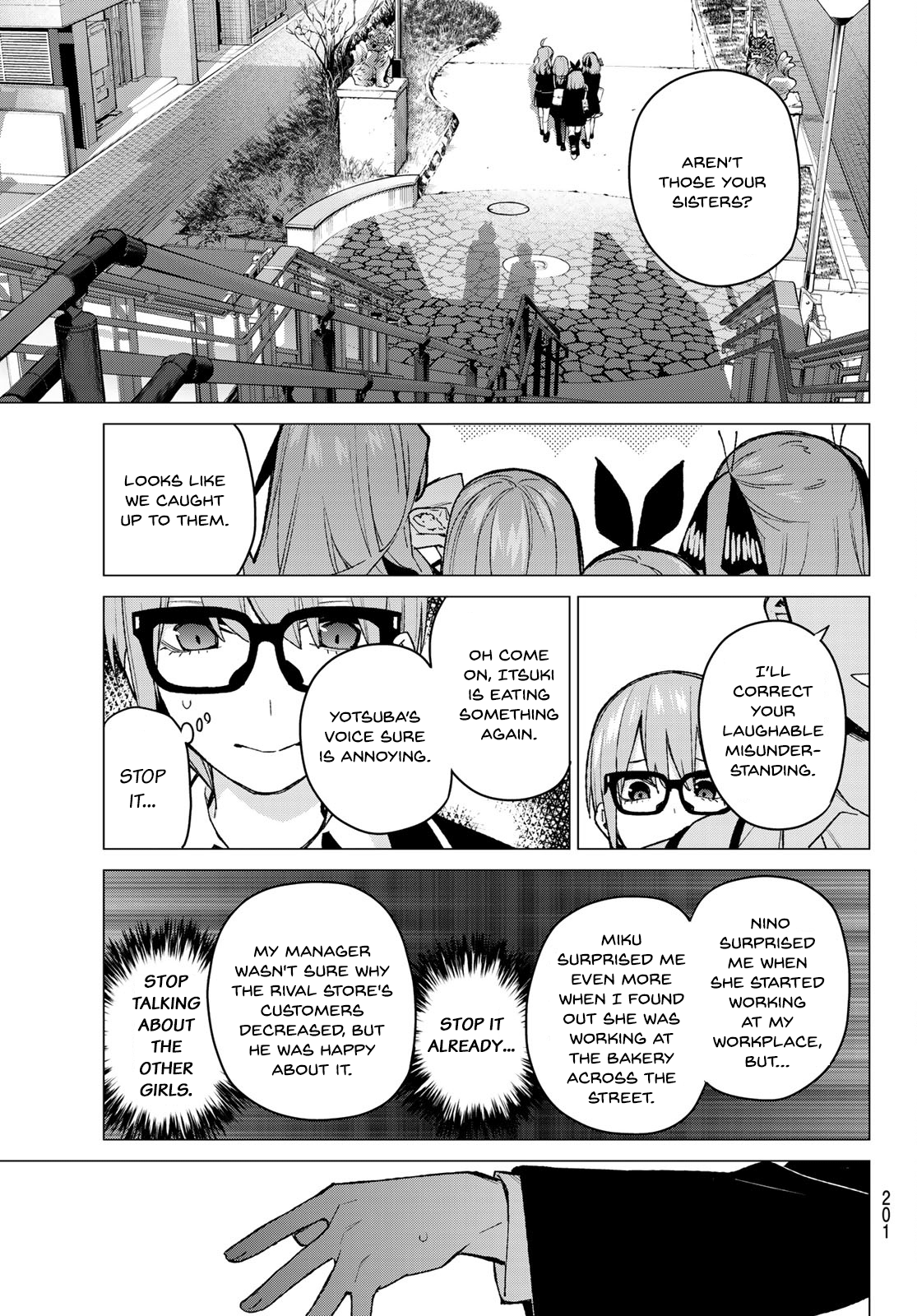 Go-Toubun No Hanayome chapter 74 - page 7