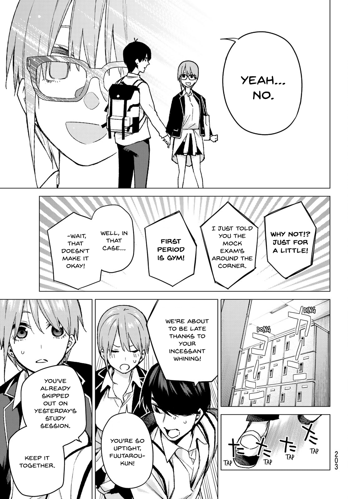 Go-Toubun No Hanayome chapter 74 - page 9