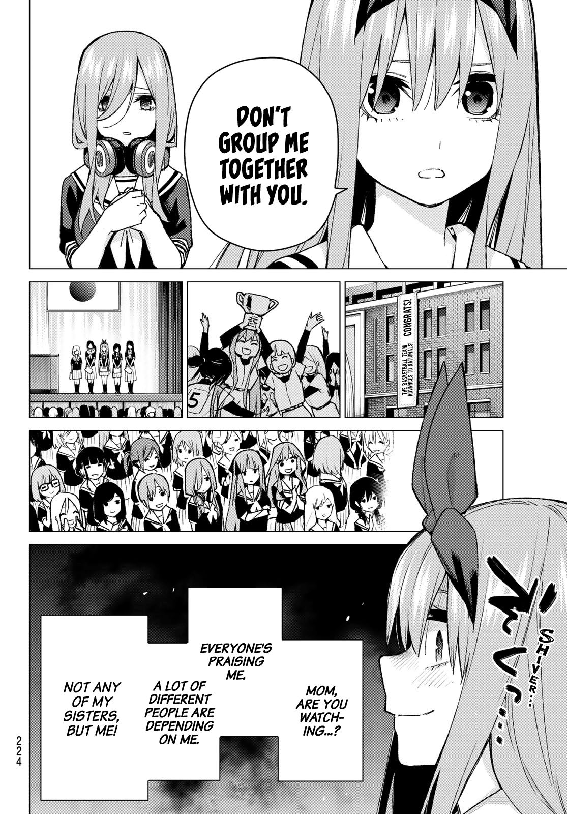 Go-Toubun No Hanayome chapter 89 - page 10