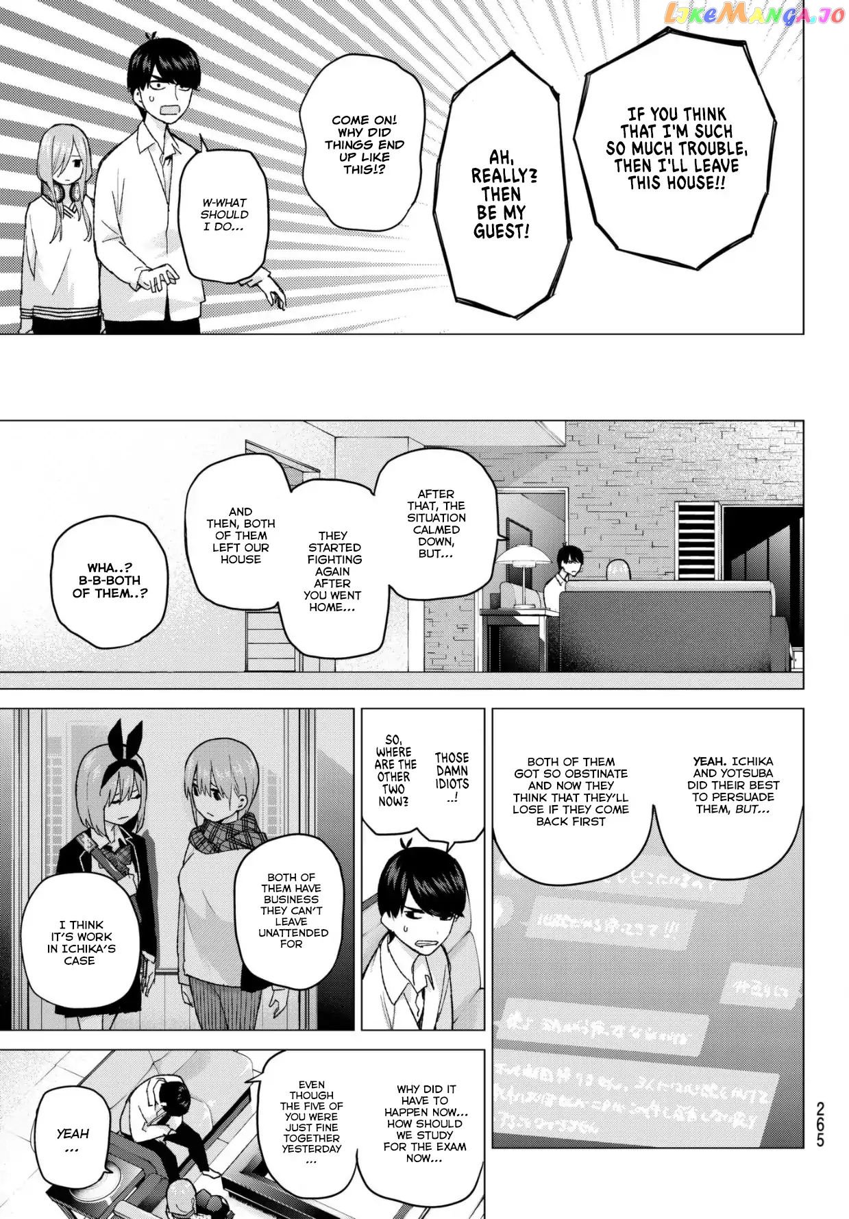 Go-Toubun No Hanayome chapter 40 - page 8