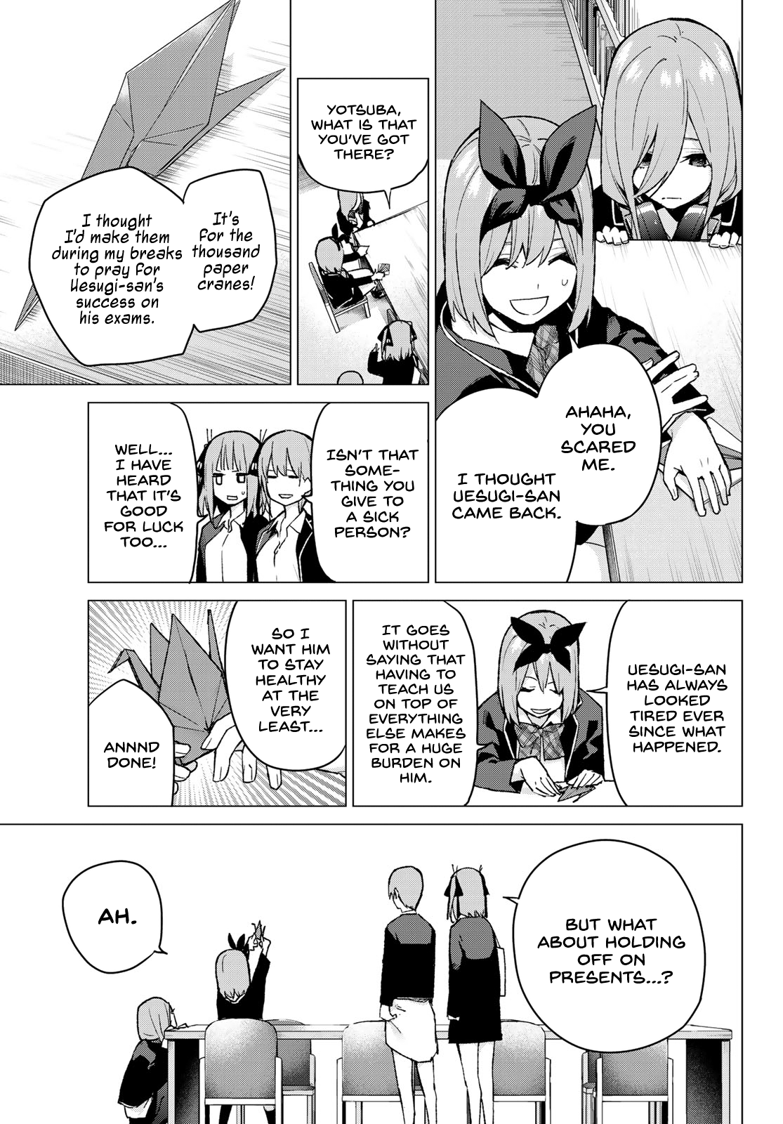 Go-Toubun No Hanayome chapter 75 - page 12