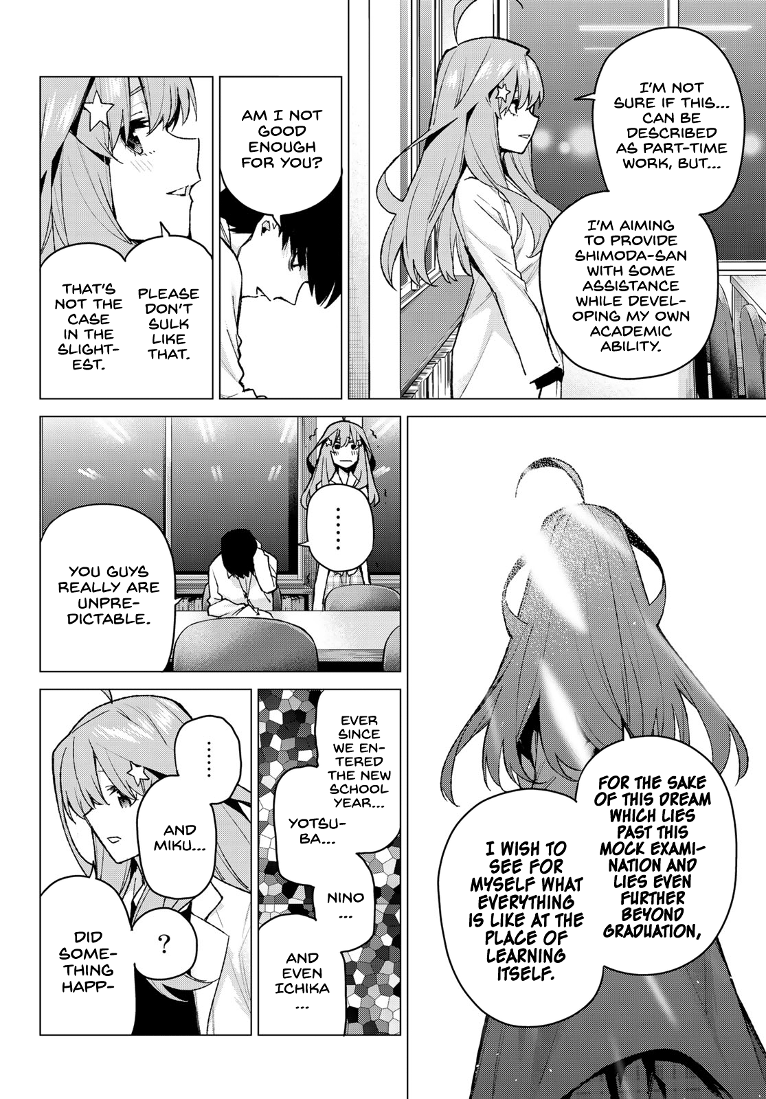 Go-Toubun No Hanayome chapter 75 - page 17