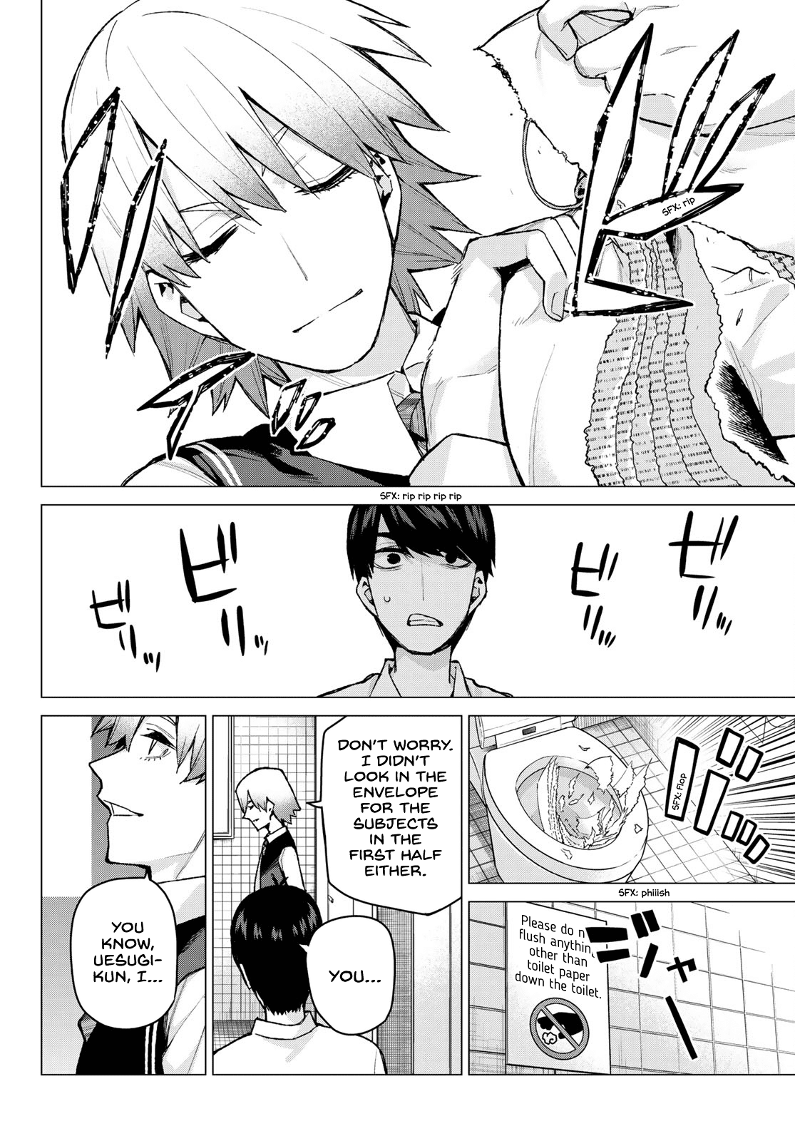 Go-Toubun No Hanayome chapter 76 - page 12